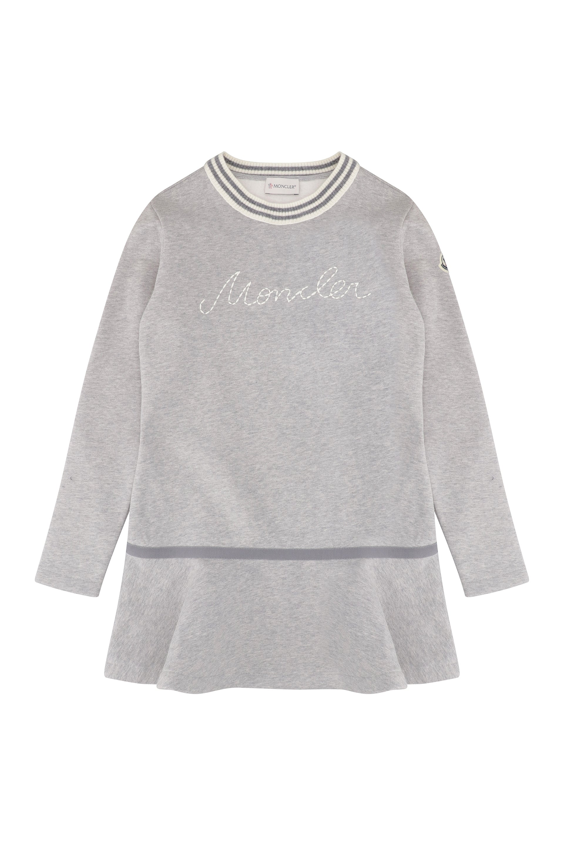 Moncler Kids Stylish Cotton Mini-Dress for Girls