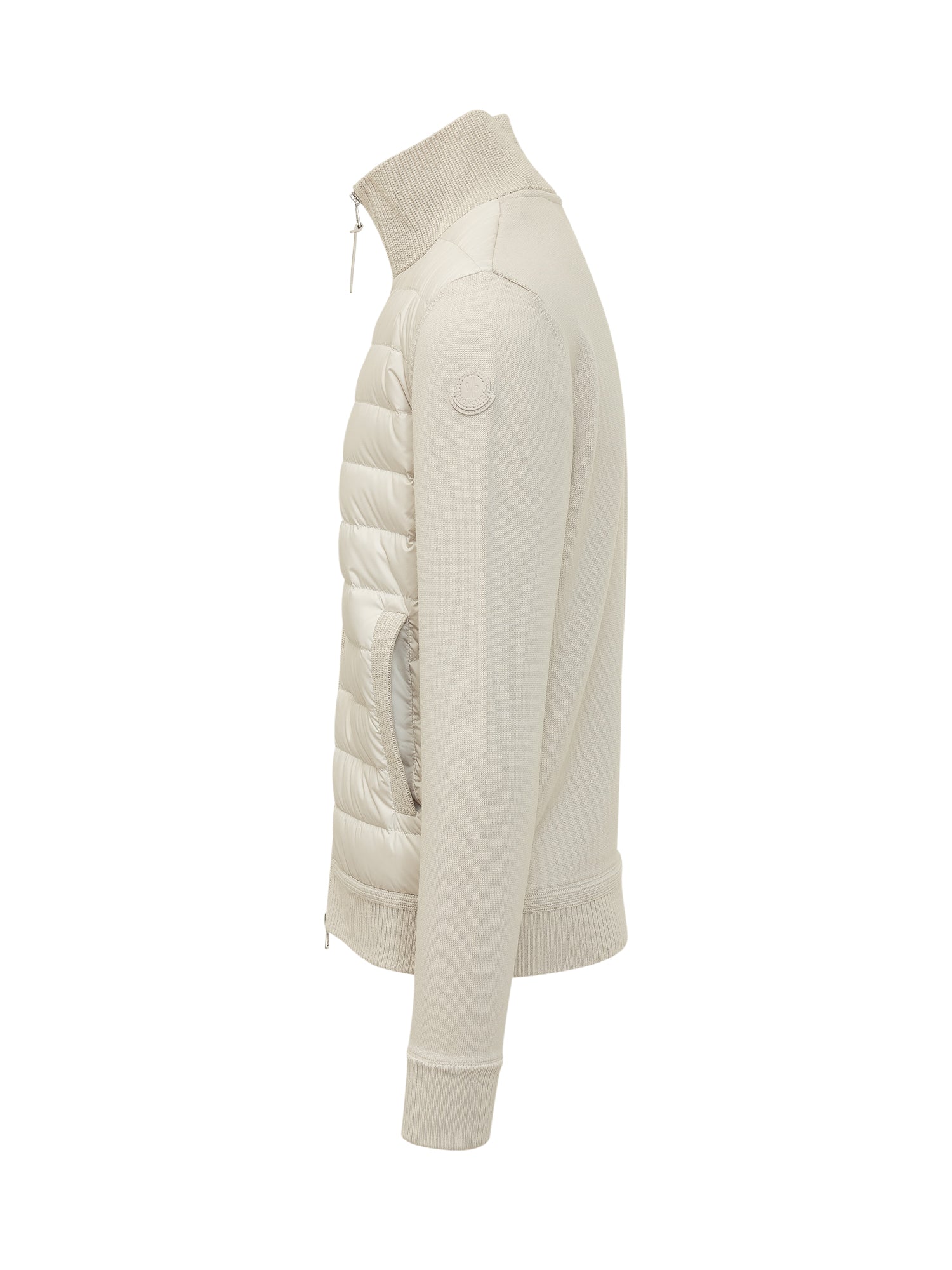Moncler Knit Cardigan with Padded Insert - Image 3
