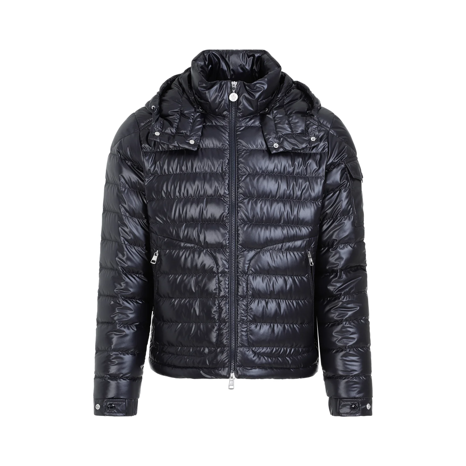 MONCLER Lauros Hooded Short Down Jacket - Image 2