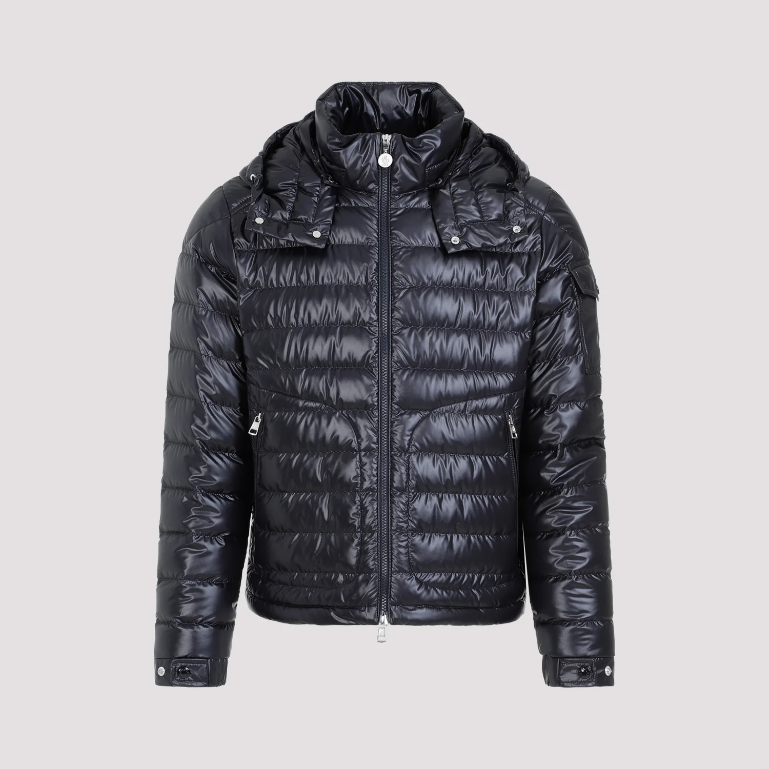 MONCLER Lauros Hooded Short Down Jacket - Image 3