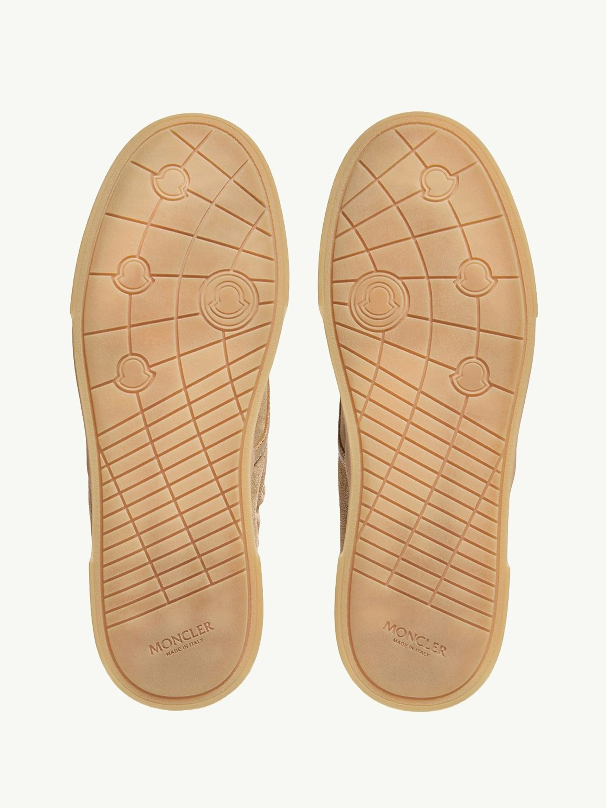 Moncler Leather High-Top Sneakers with Rubber Sole - 2.4 cm Sole Height - Image 7
