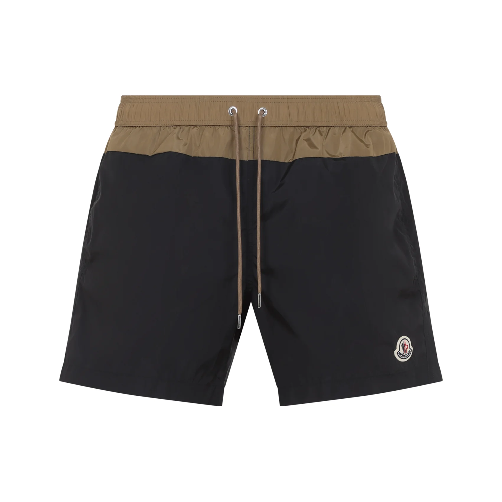 Moncler Logo Patch Swim Shorts - Image 2
