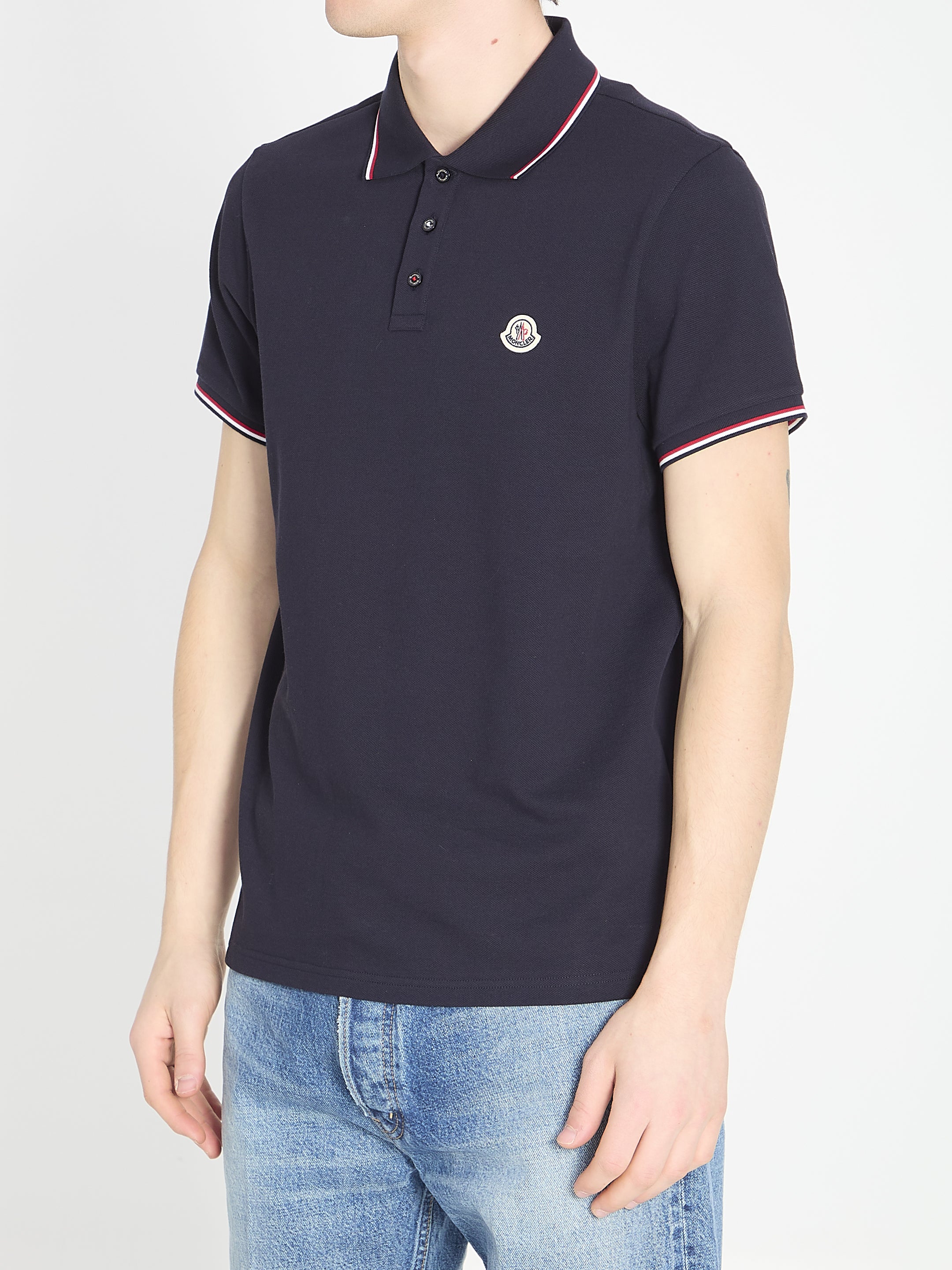 Moncler Men's SS Classic Polo - Image 2