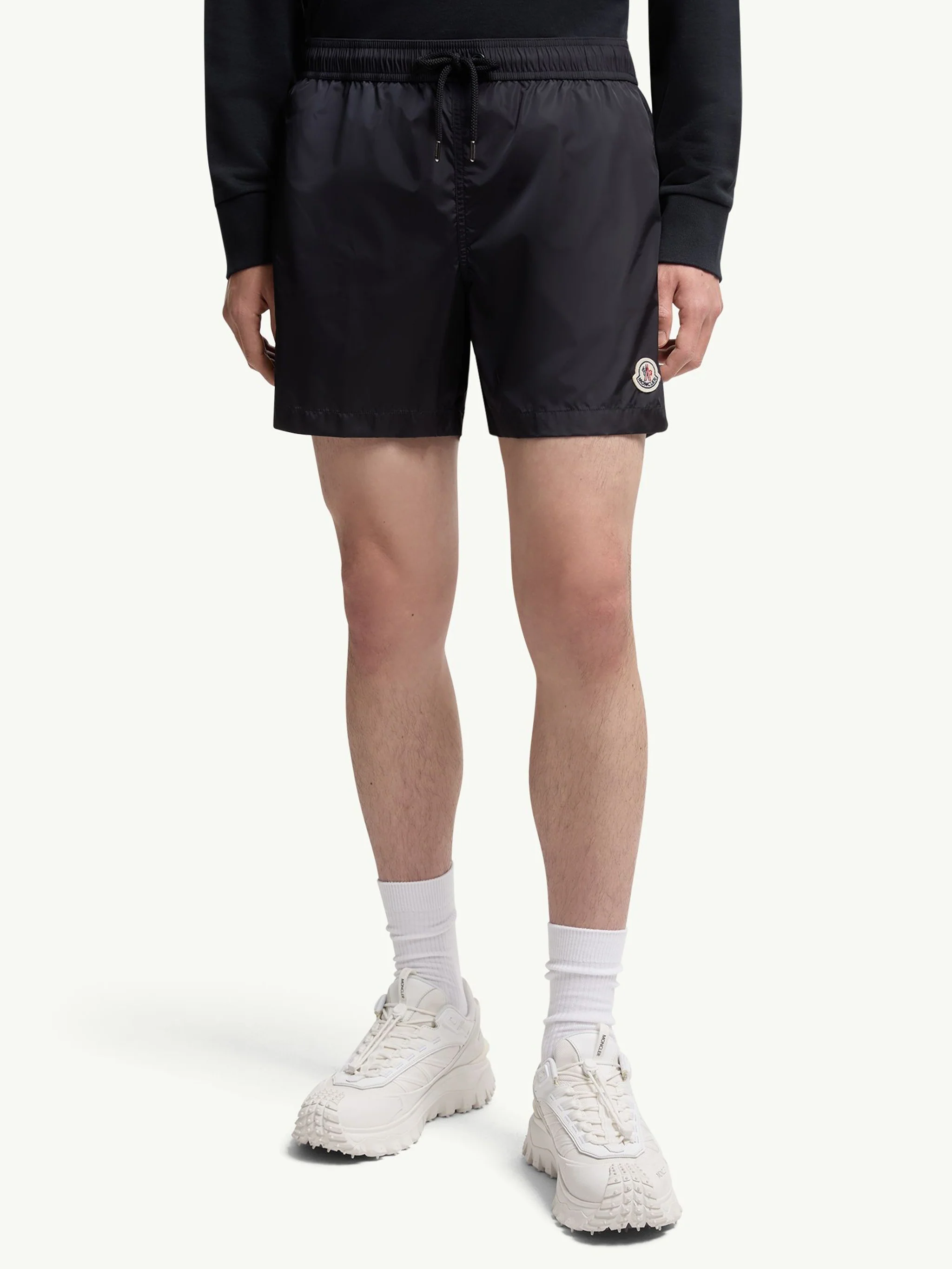 Moncler Men's Technical Nylon Mini Jacket with Drawstring Waist - Size L - Image 4