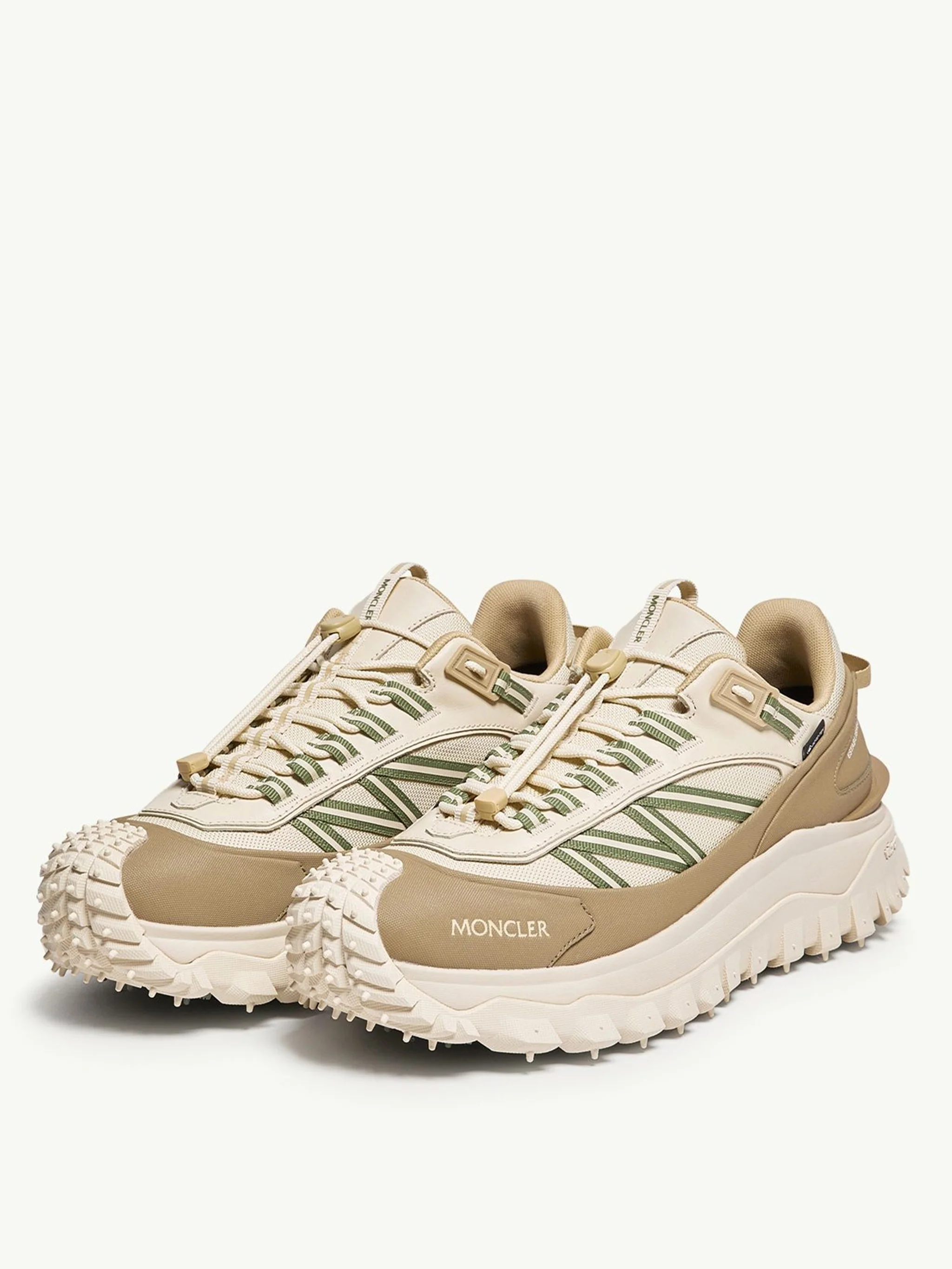 Moncler Men's Waterproof Sneakers with EVA Midsole and Vibram Megagrip Rubber Sole - 4.5cm Sole Height - Image 4