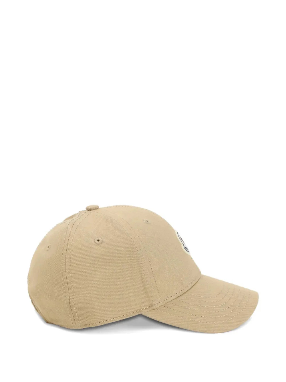 Moncler Mini Cotton Gabardine Hat with Adjustable Tab - Image 2