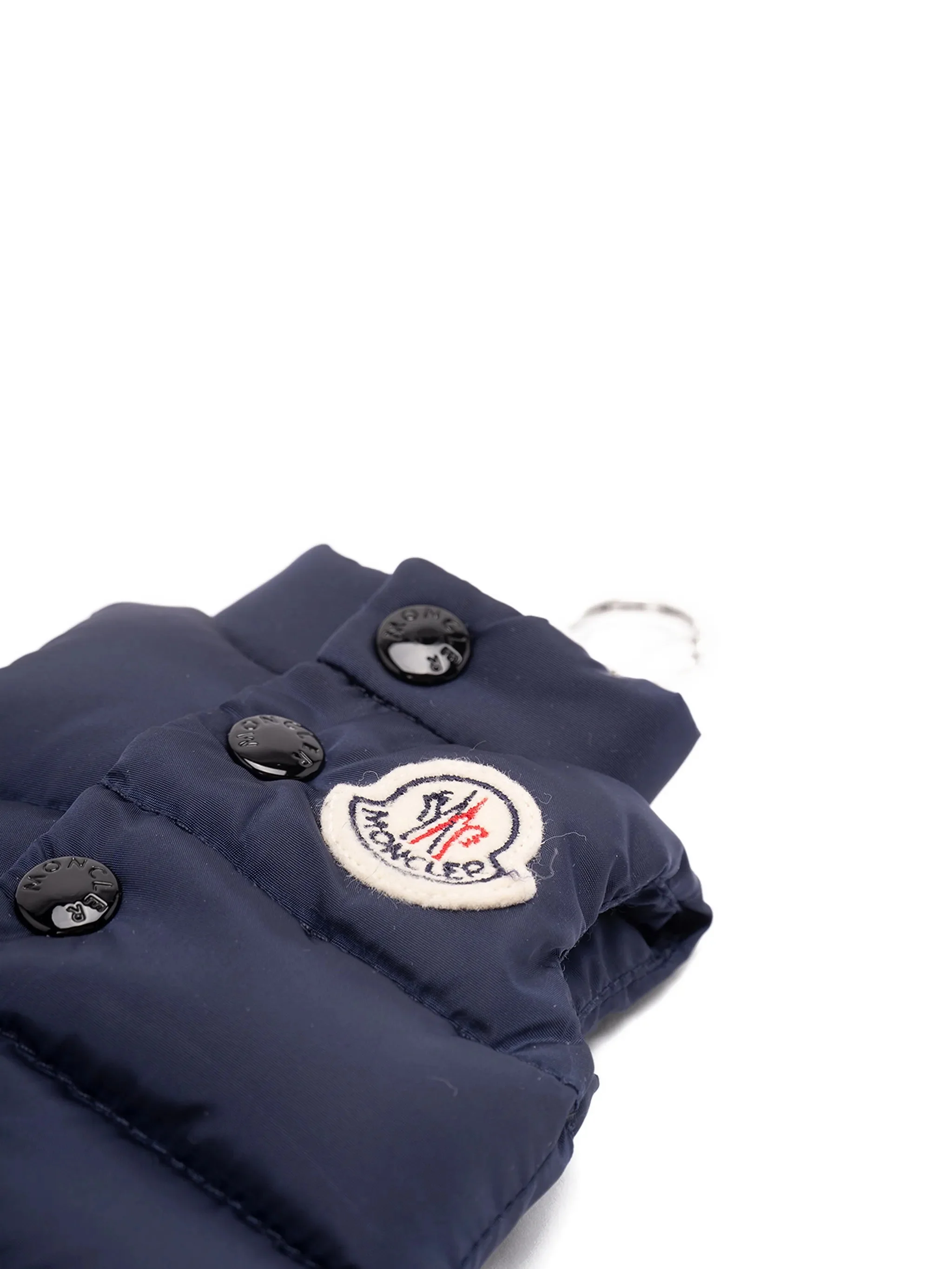 Moncler Mini Down-Filled Accessory with Snap Closure - Image 3