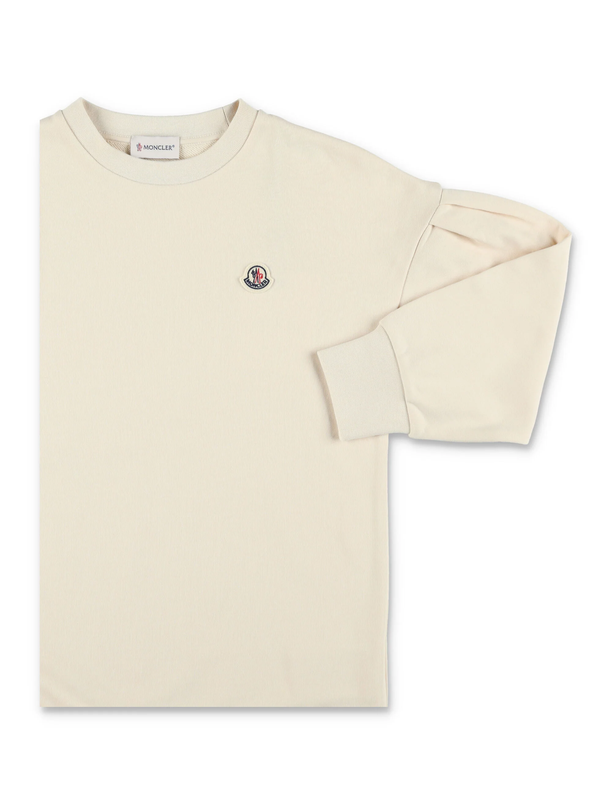 Moncler Mini Dress with Pleated Sleeves for Girls - Image 2