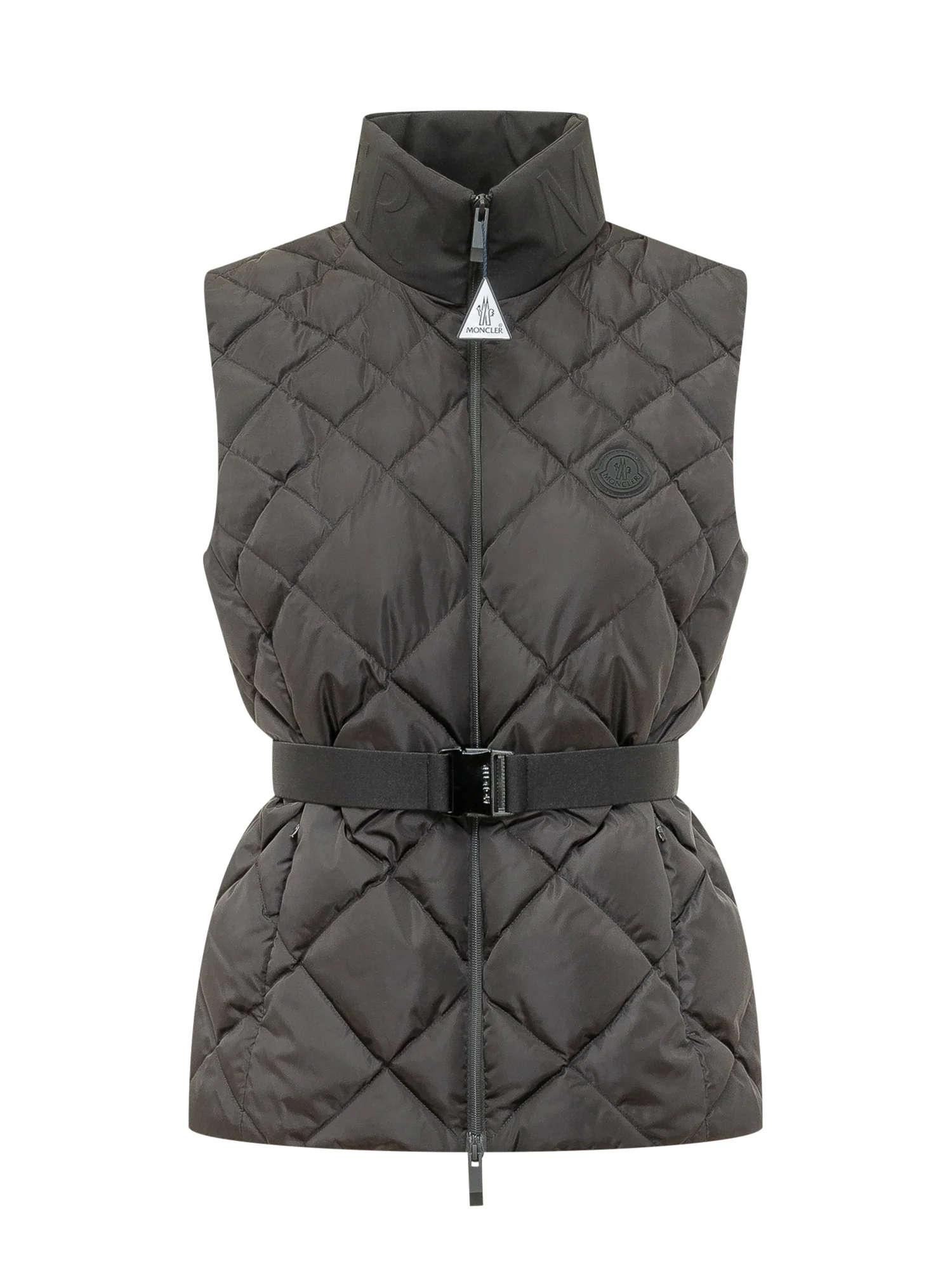 Moncler Mini Quilted Gilet with Belt