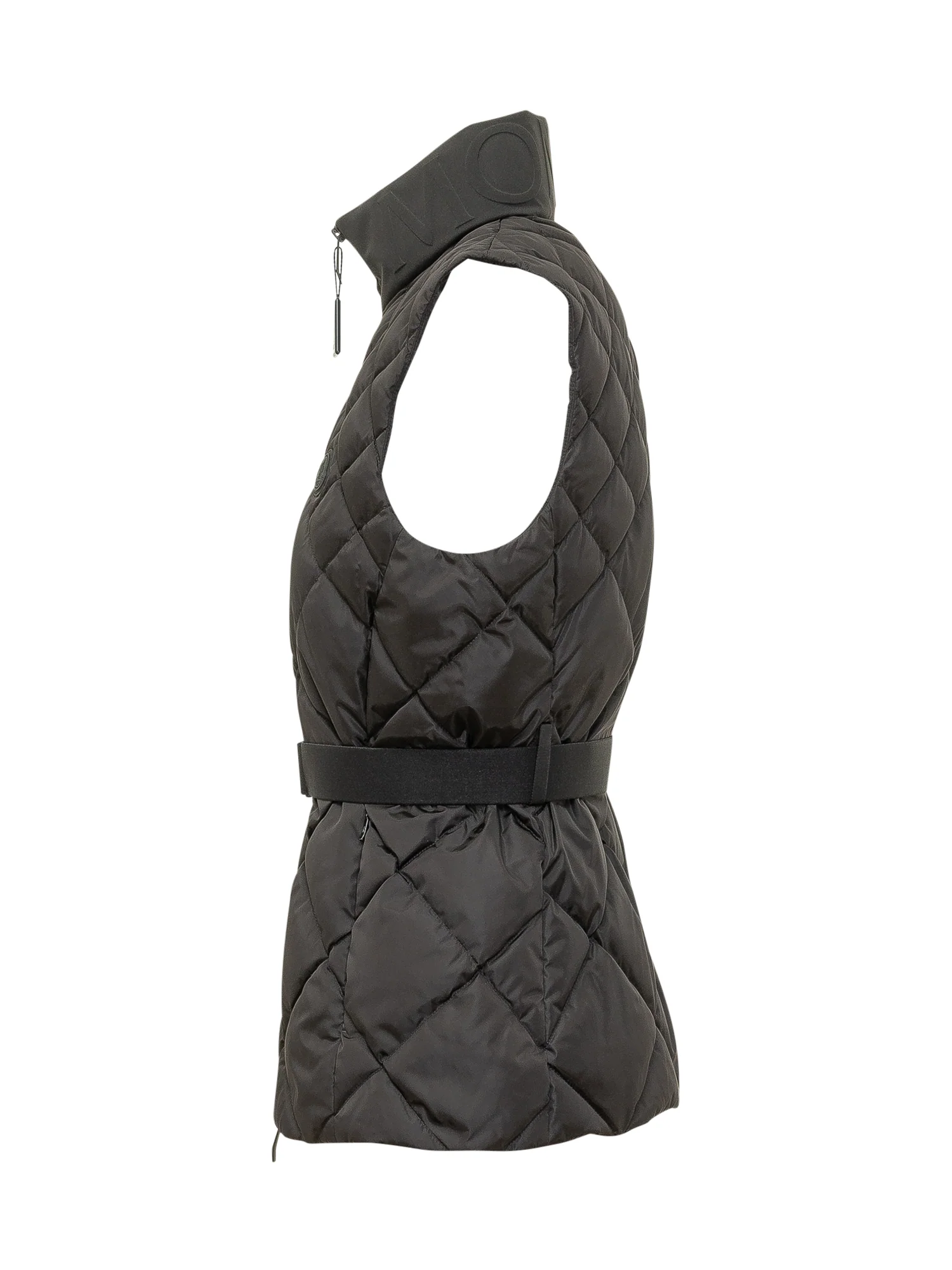 Moncler Mini Quilted Gilet with Belt - Image 3