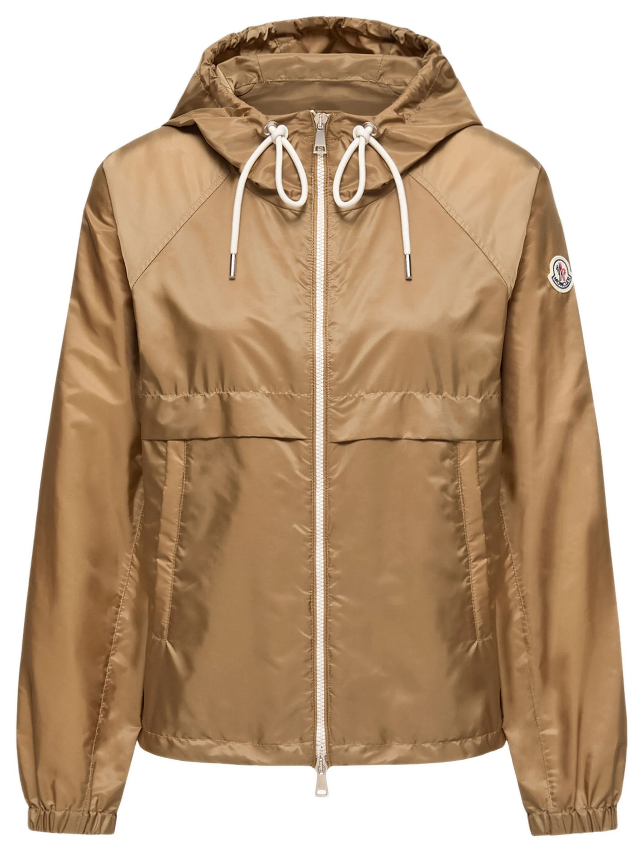 Moncler Mini Water-Resistant Jacket with Adjustable Hood - Size 0