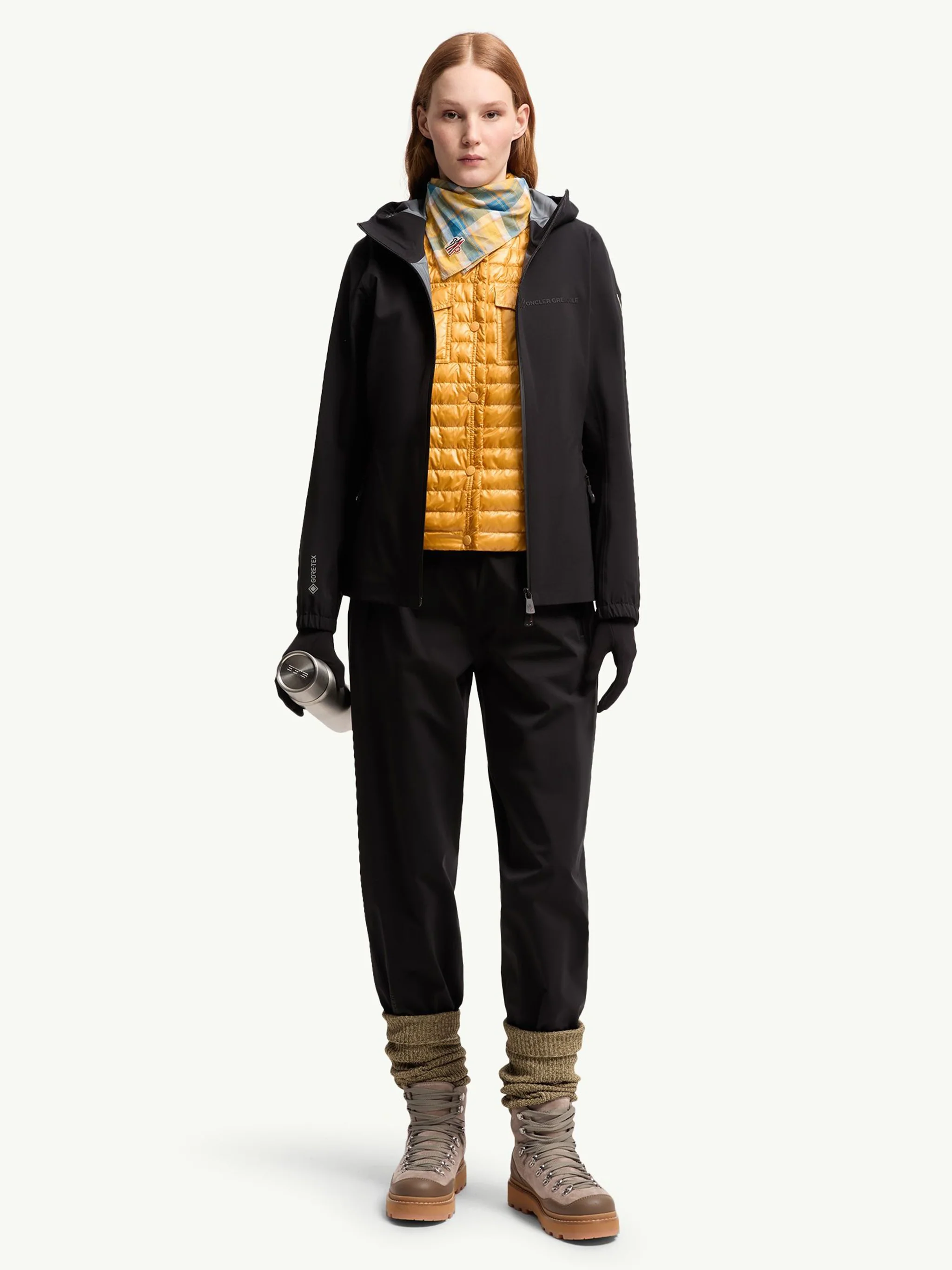 Moncler Mini Waterproof Jacket with Adjustable Visor and Reflector - Image 2
