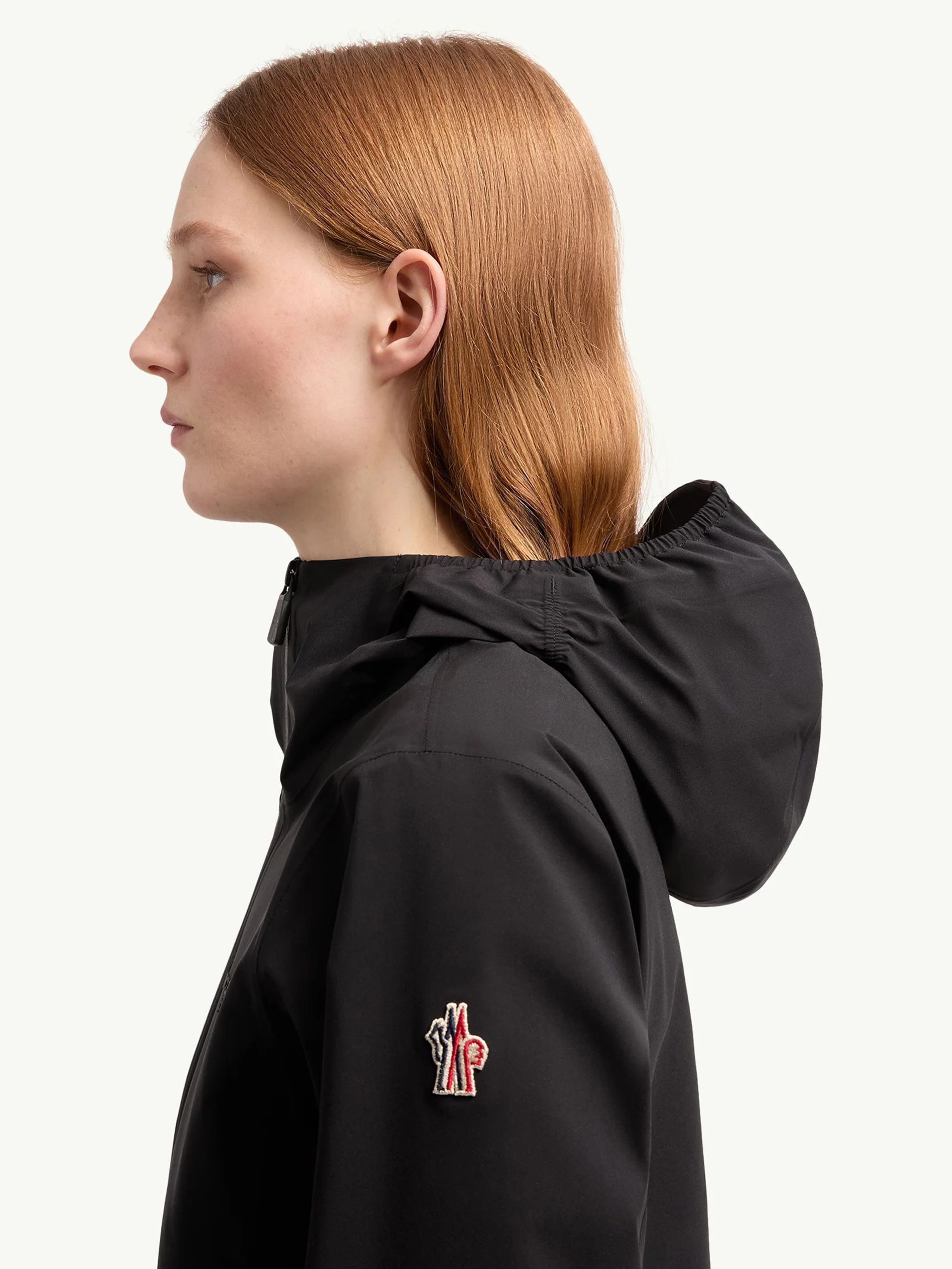 Moncler Mini Waterproof Jacket with Adjustable Visor and Reflector - Image 3