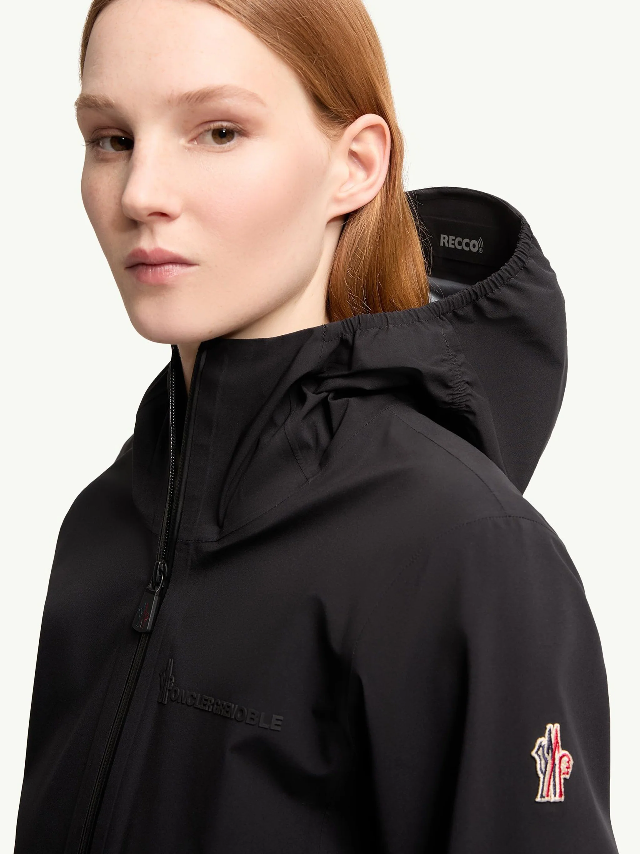 Moncler Mini Waterproof Jacket with Adjustable Visor and Reflector - Image 6