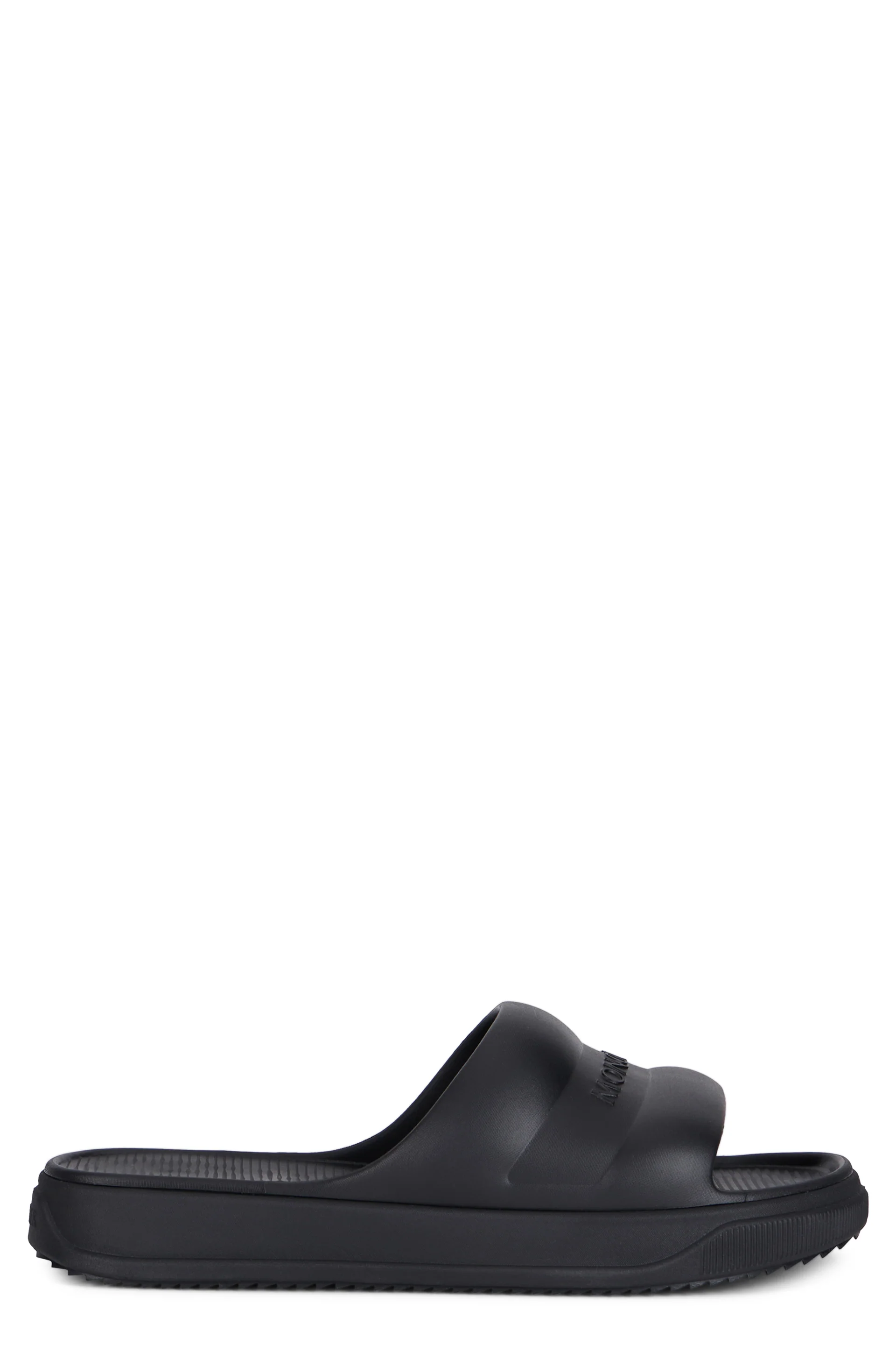 Moncler Minimalist Slip-On Slippers with Embossed Logo