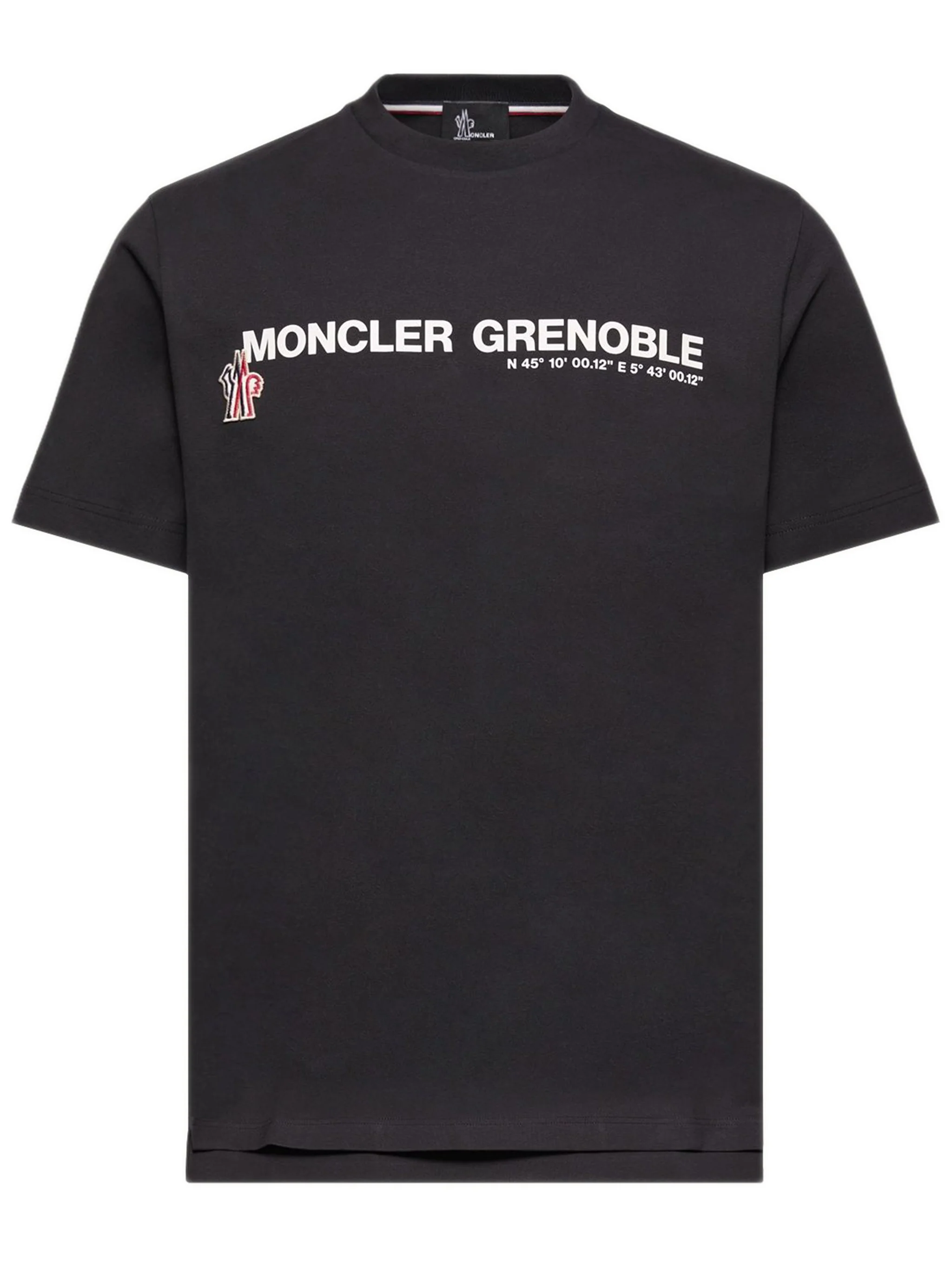 Moncler Ribbed Casual Neck Short Sleeve T-shirt Size M