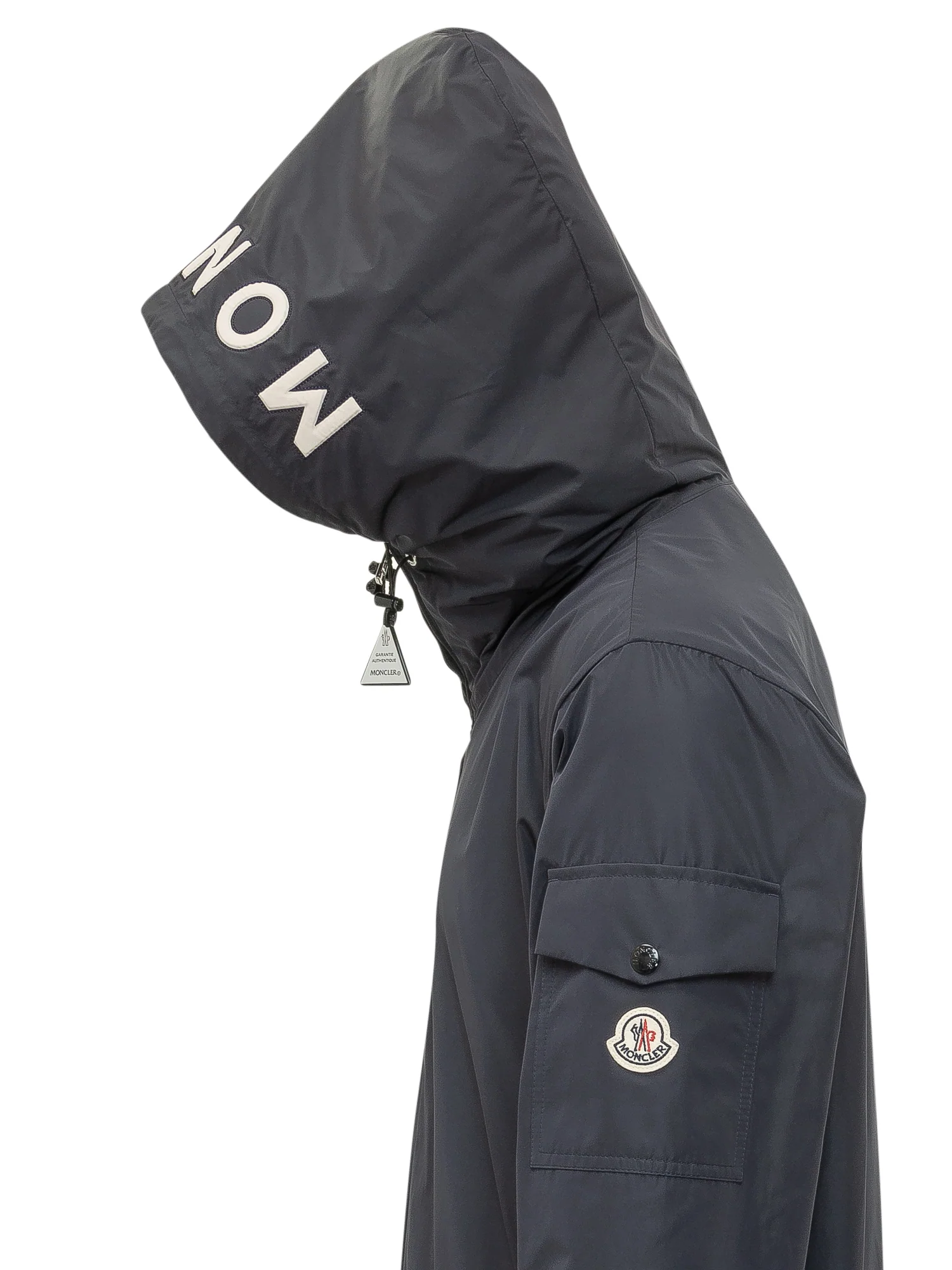 Moncler Sassiere Mini Jacket with Hood and Front Zip - Image 4
