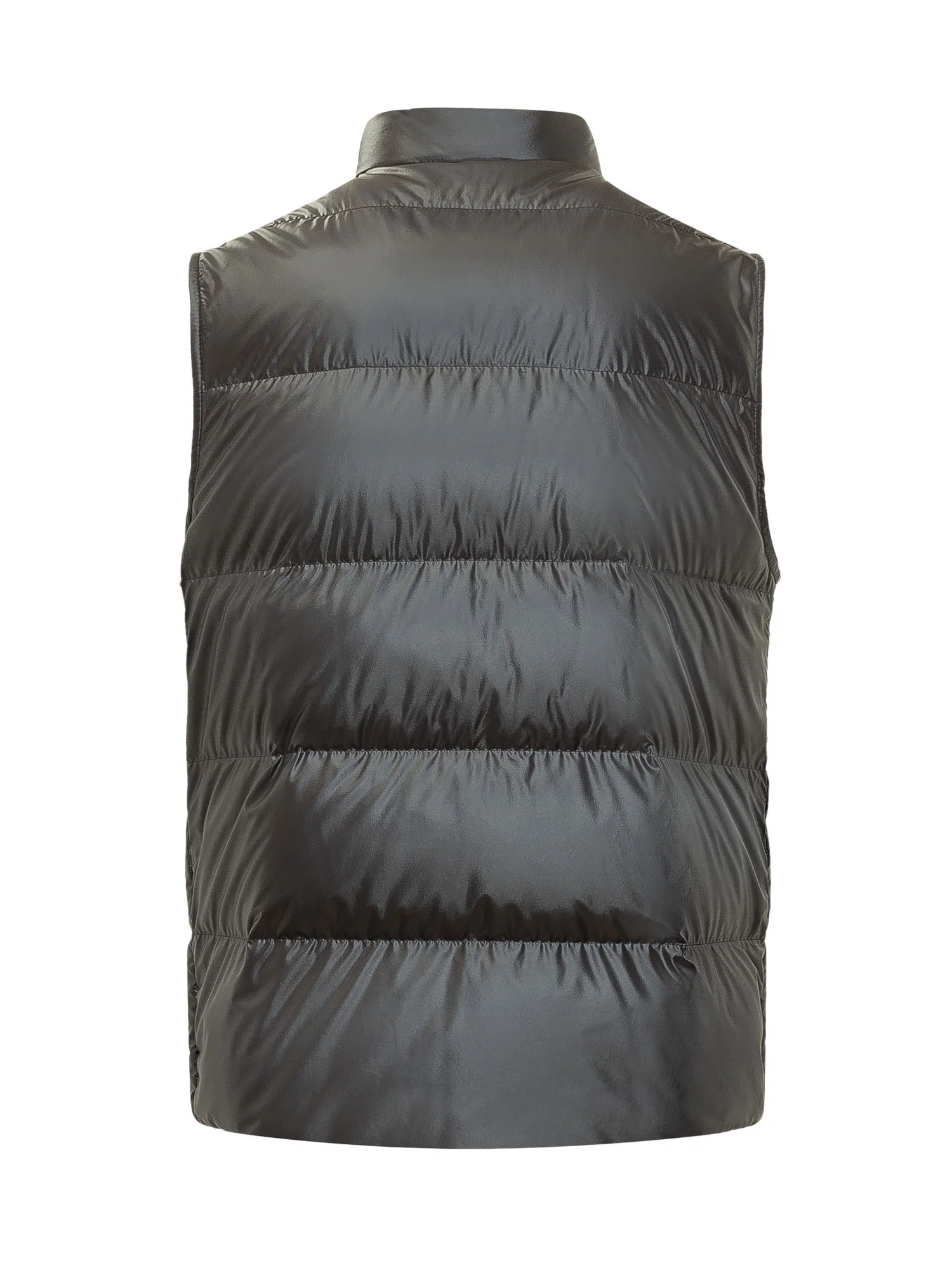 Moncler Sleeveless Mini Padded Vest with Button Details - Image 2