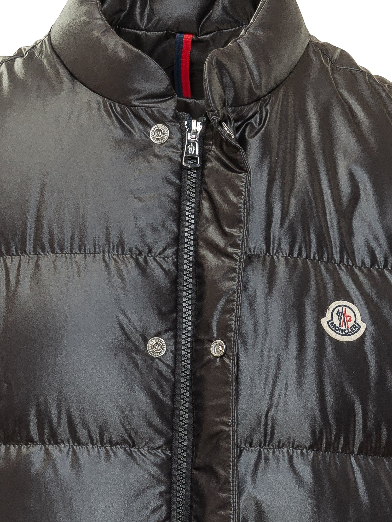 Moncler Sleeveless Mini Padded Vest with Button Details - Image 4