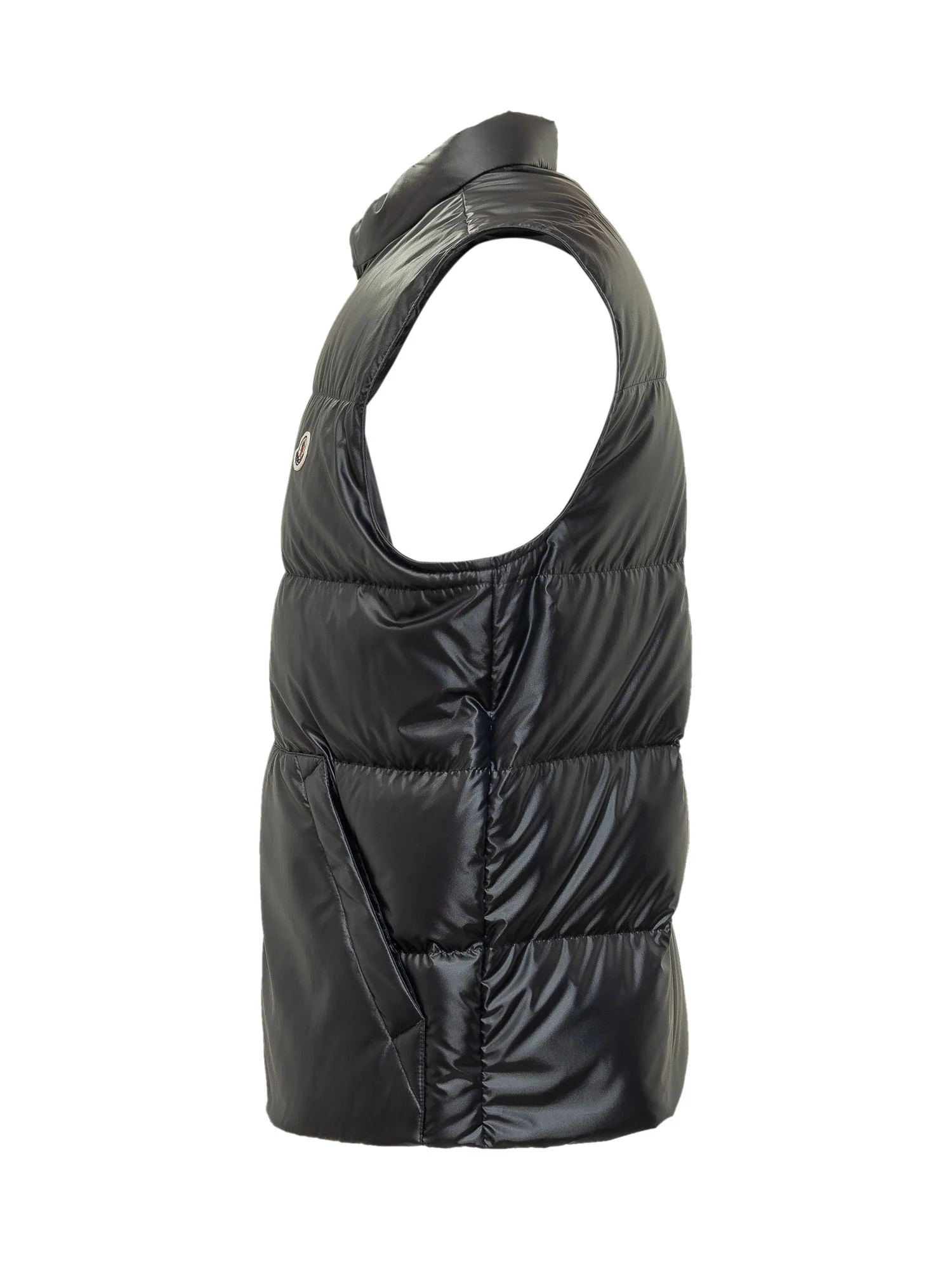 Moncler Sleeveless Puffer Vest with Buttons - Image 3