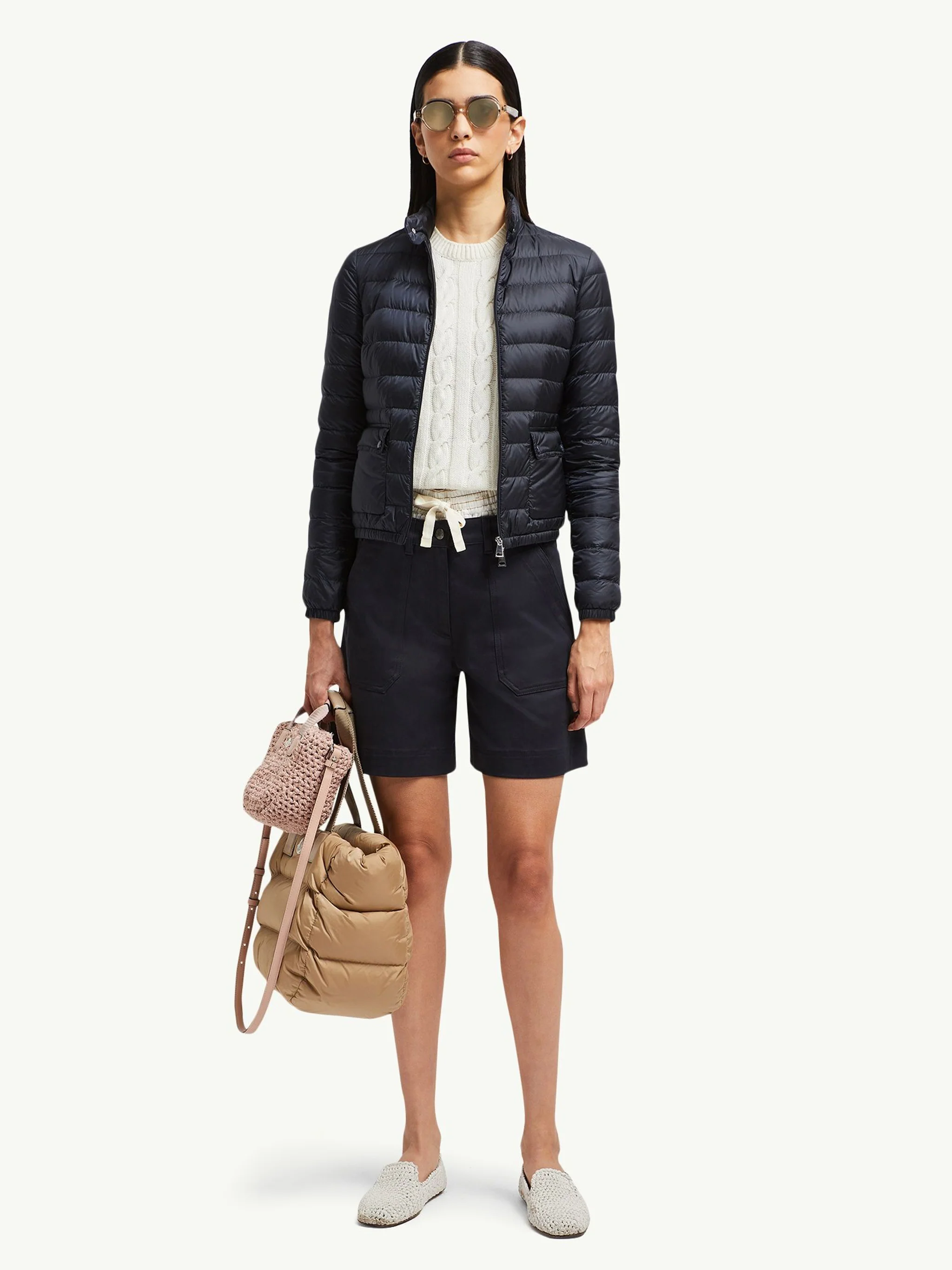 Moncler Slim Fit Long Season Coat for Women - Image 2