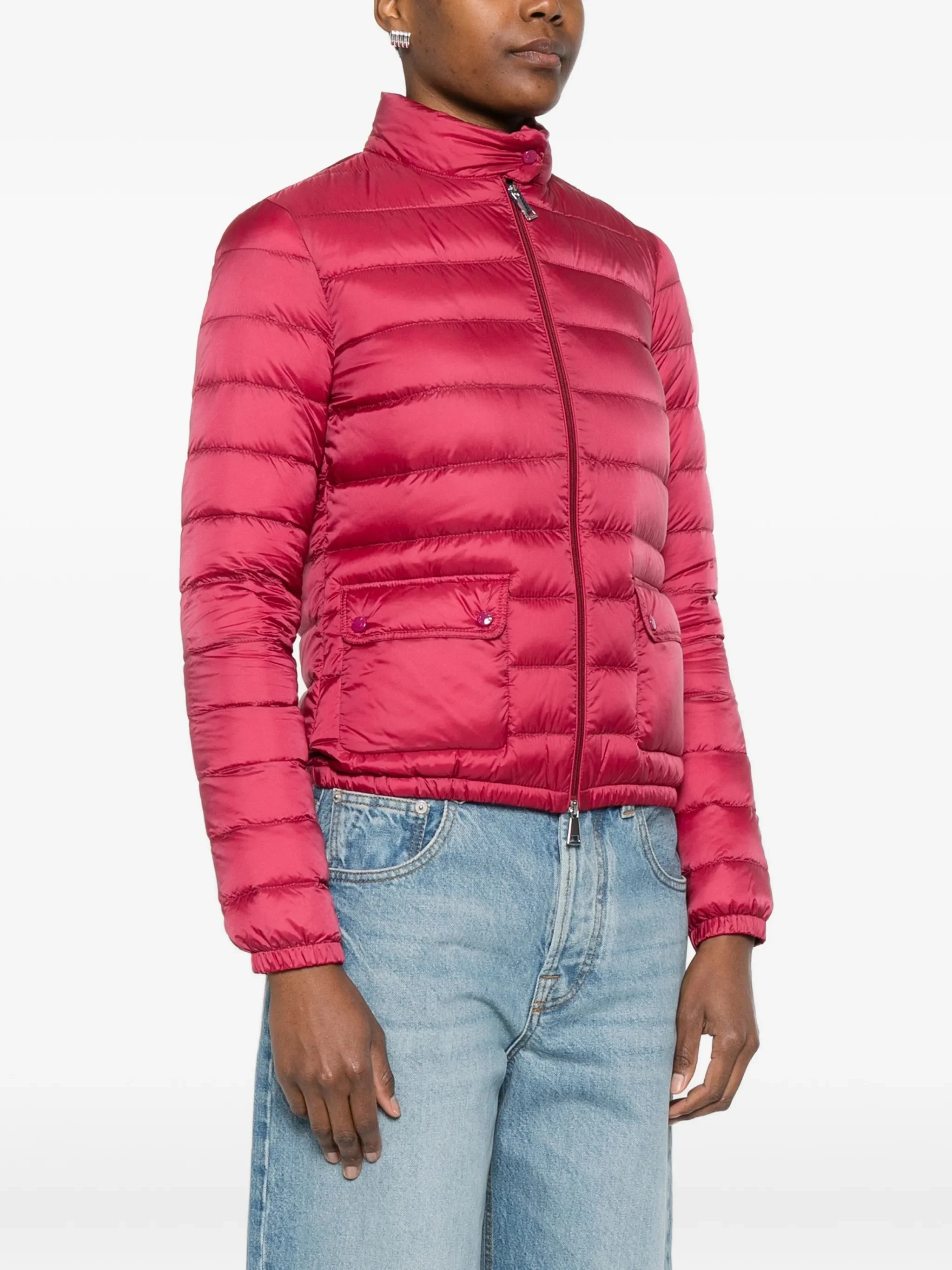 Moncler Slim Fit Long Season Coat Size 0 - Image 3