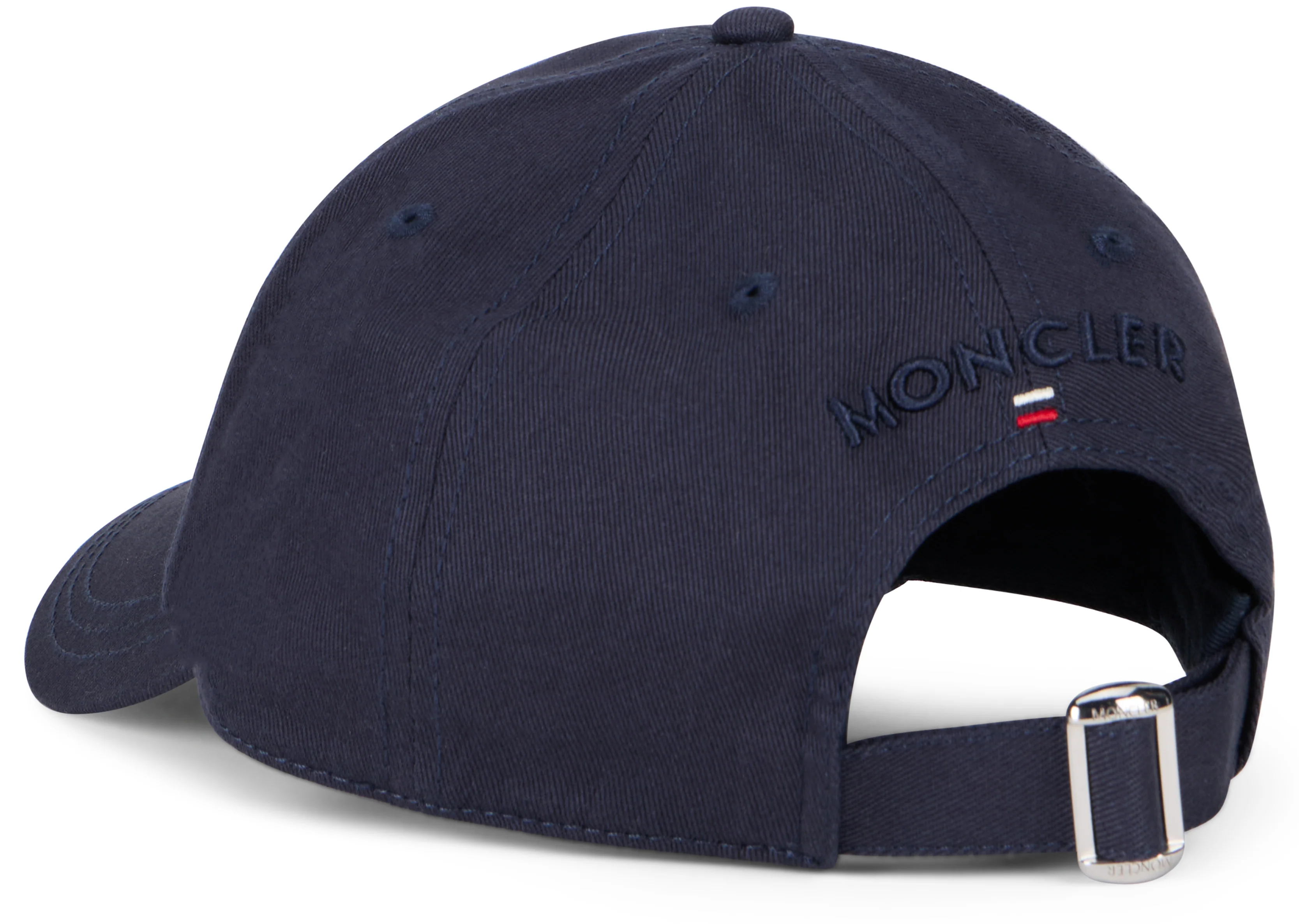 Moncler Sporty Cotton Cap with Embroidery - 7 cm Brim - Image 3