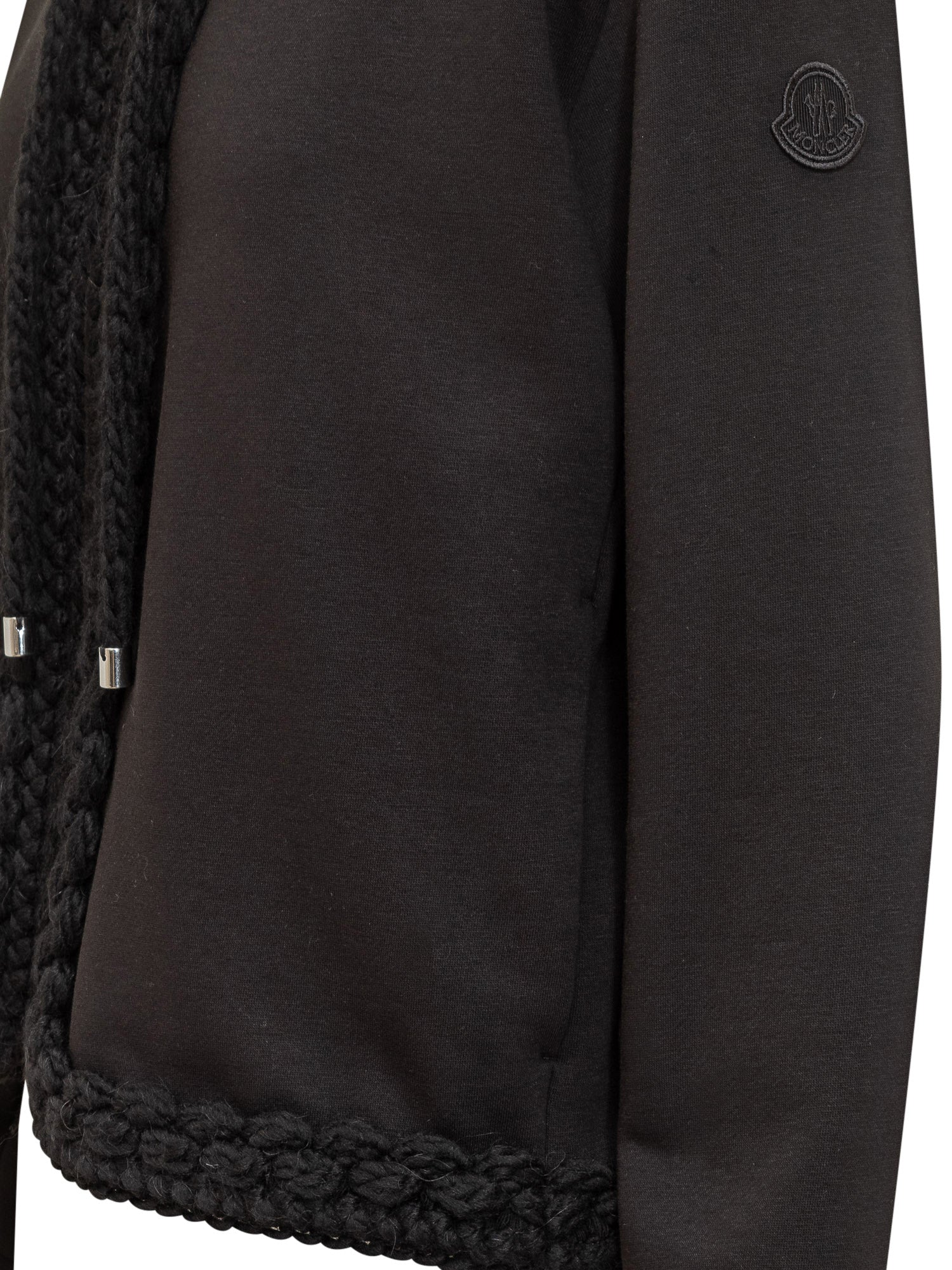 Moncler Stylish Hooded Knit T-Shirt with Intricate Design - Image 4