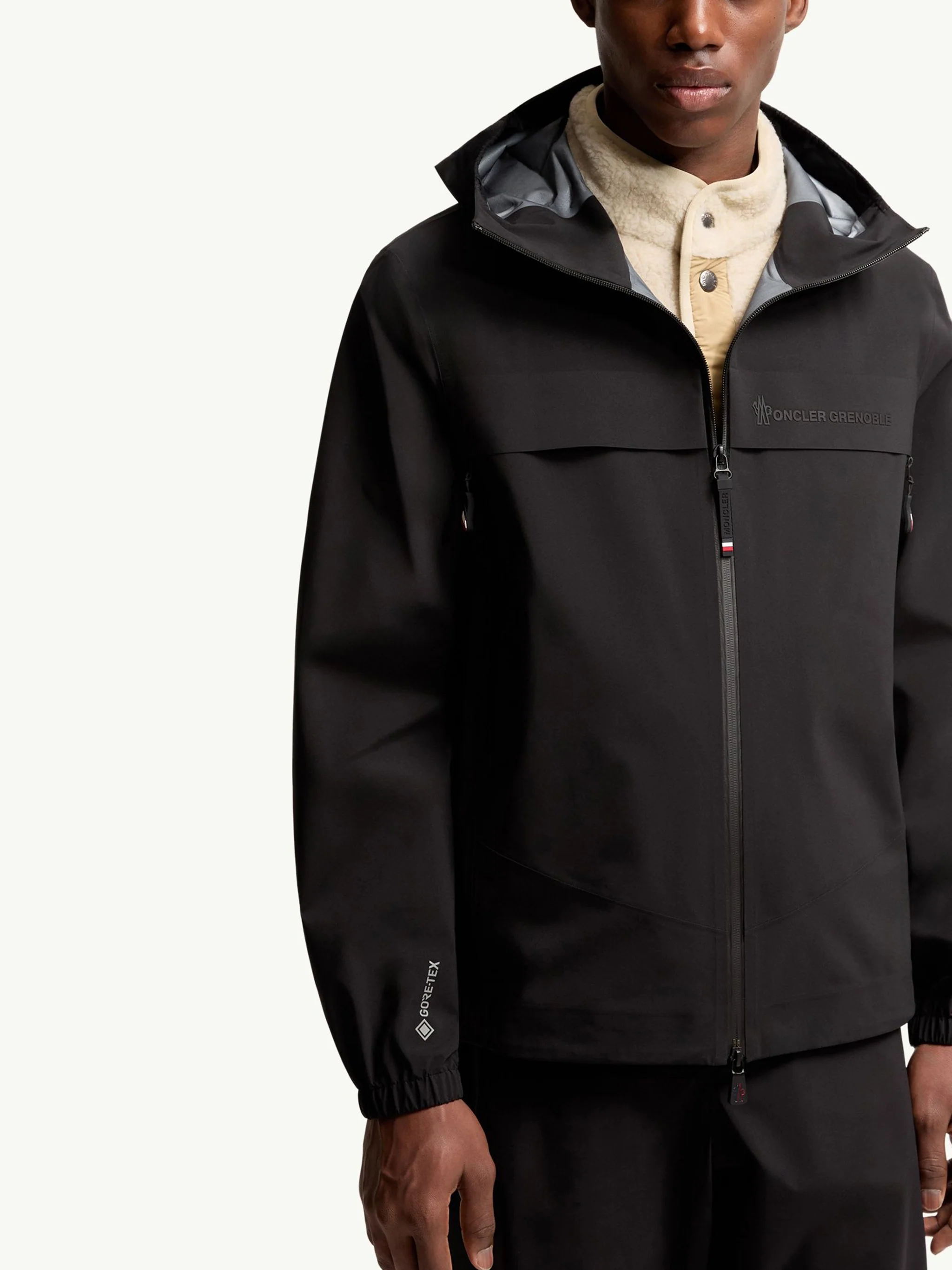 Moncler Water-Resistant Hooded Jacket with Visor - Size 2 - Image 6