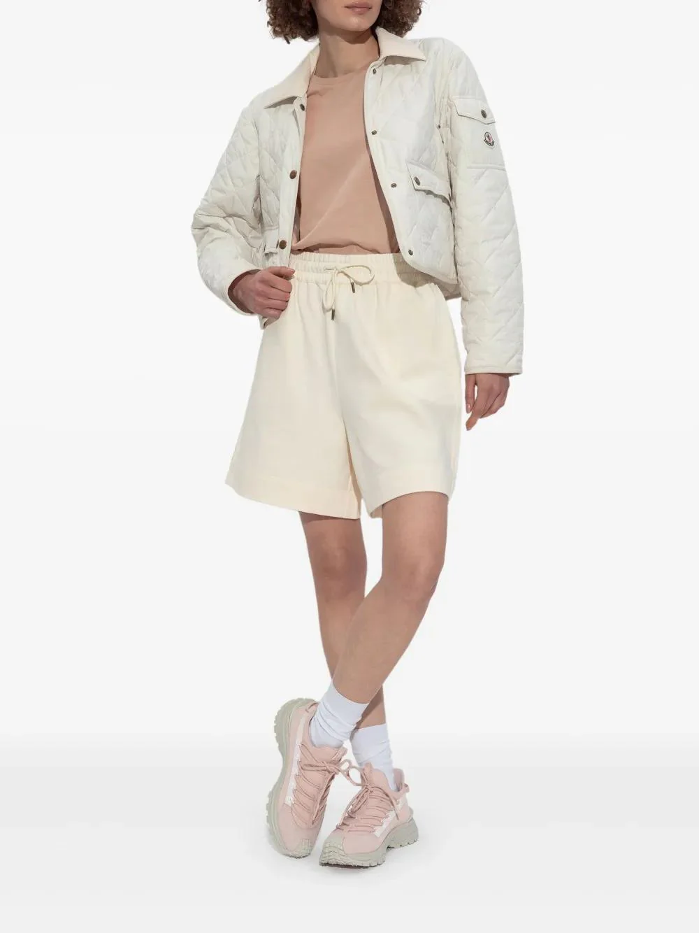 Moncler Women's Cotton Fleece Mini Shorts - Image 2
