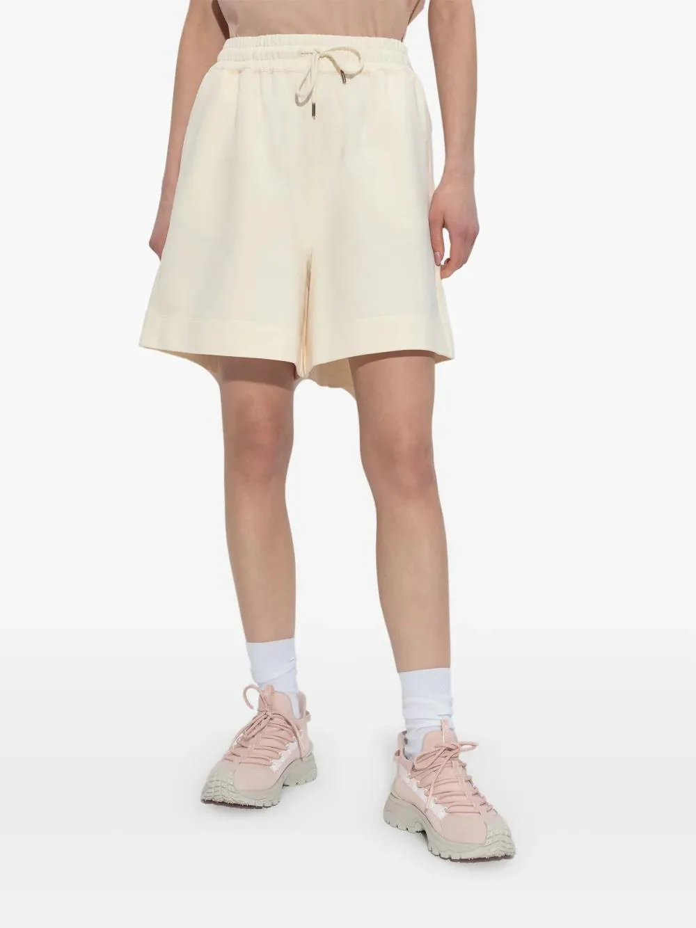 Moncler Women's Cotton Fleece Mini Shorts - Image 3