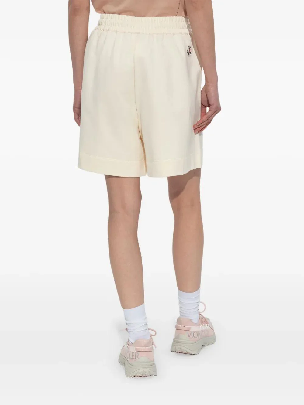 Moncler Women's Cotton Fleece Mini Shorts - Image 4