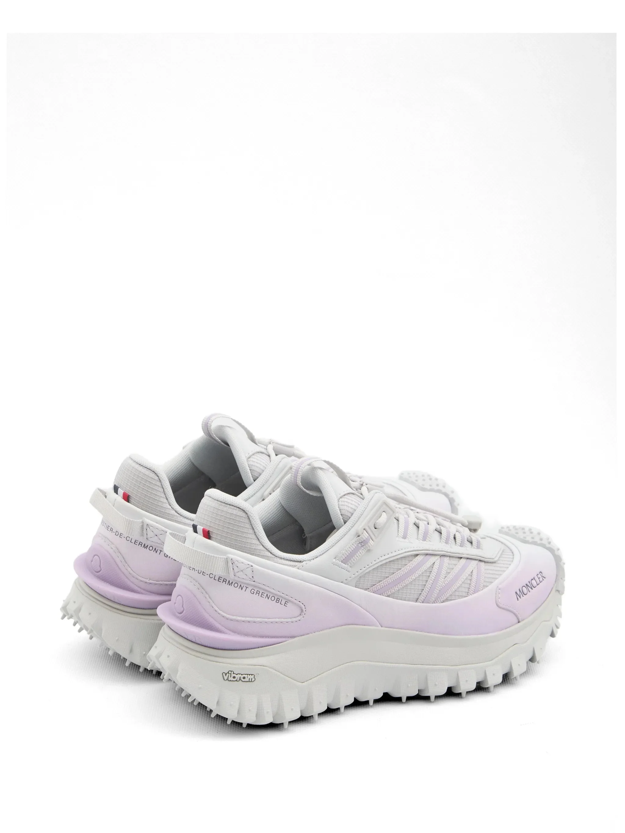 Moncler Women's Sneakers with Mesh Lining and Vibram Sole - Sole Height 4.5 cm - Image 3