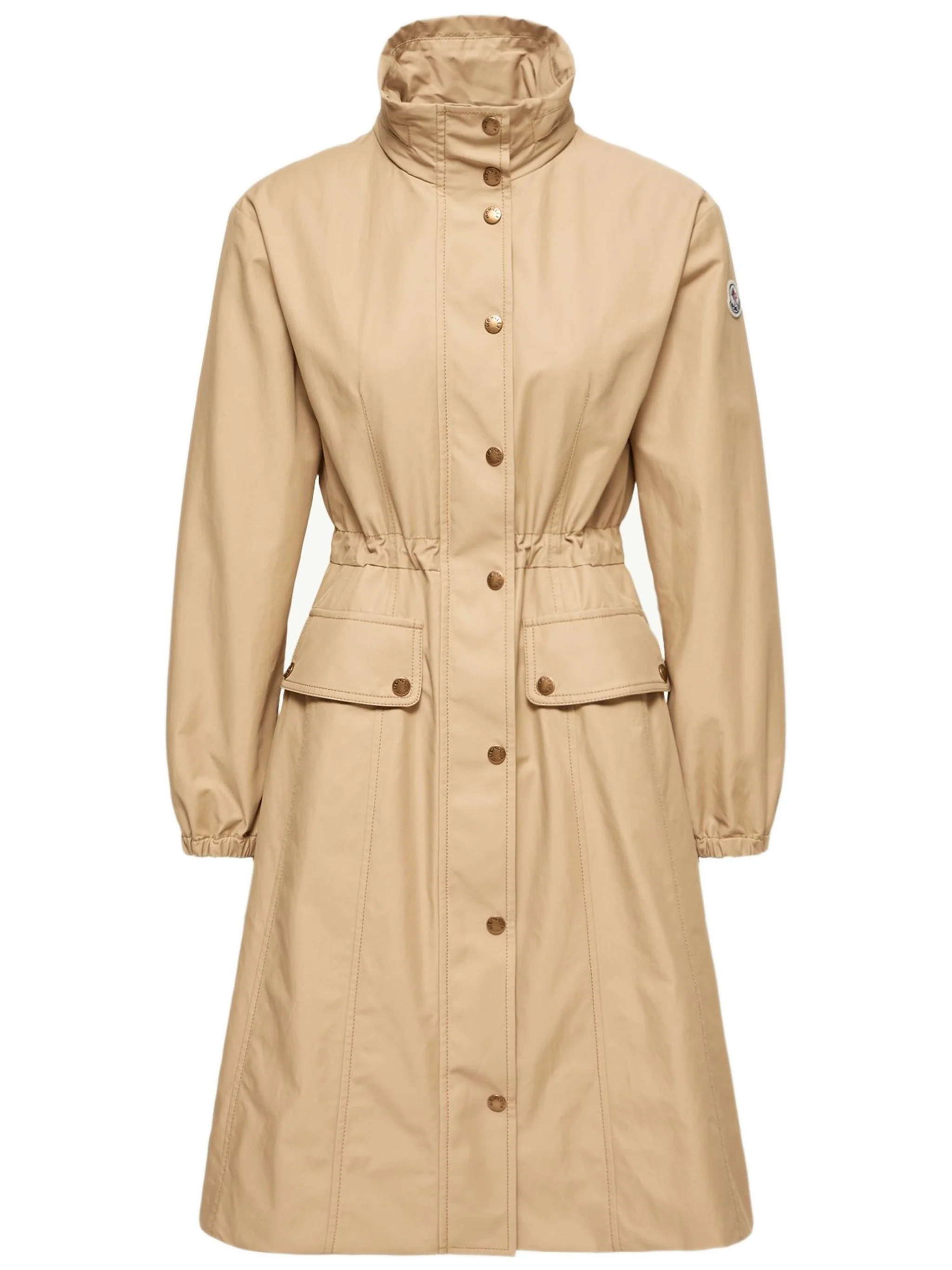 Moncler Women's Technical Twill Mini Jacket with Adjustable Waist - Size 0