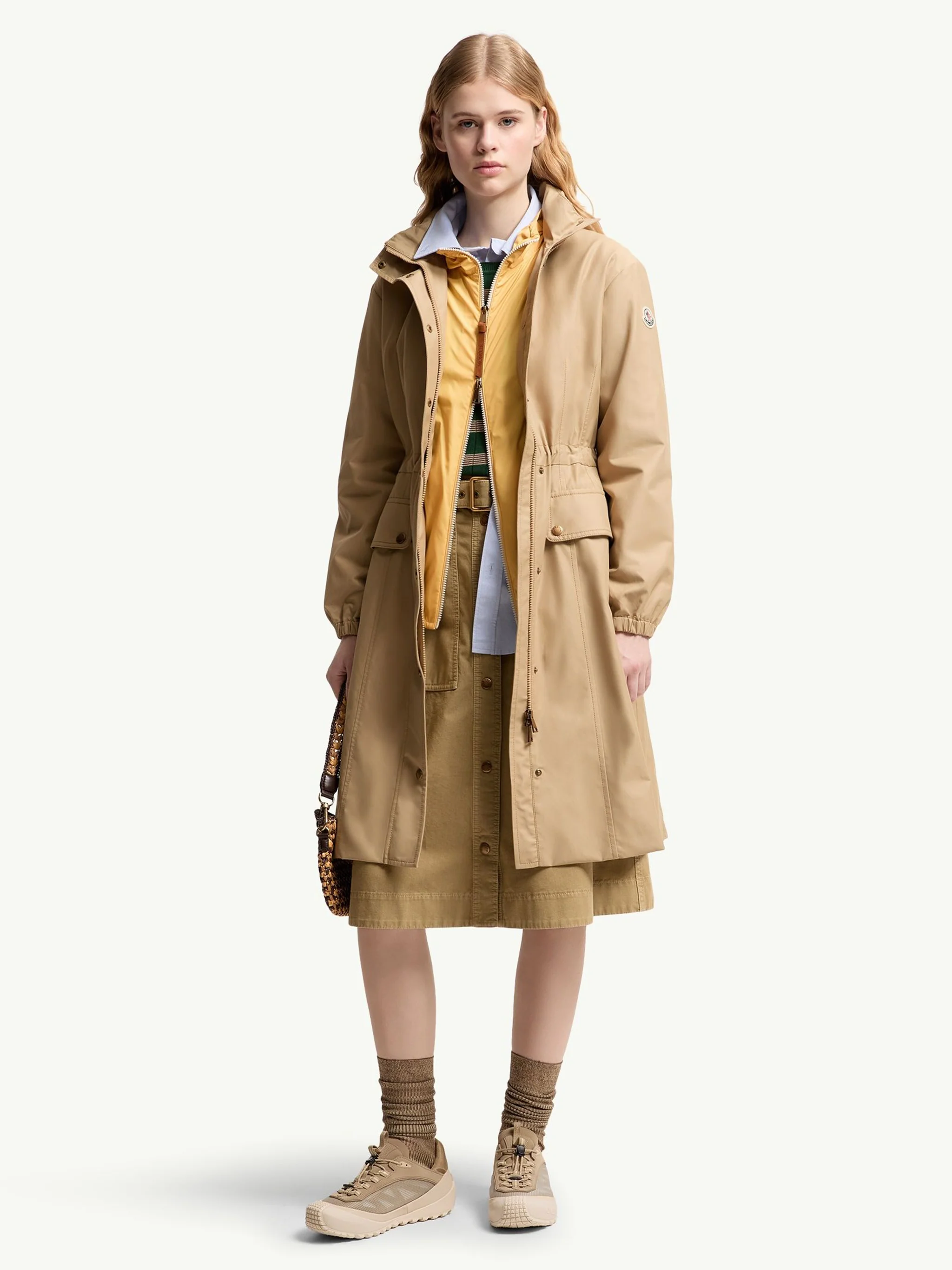 Moncler Women's Technical Twill Mini Jacket with Adjustable Waist - Size 0 - Image 2