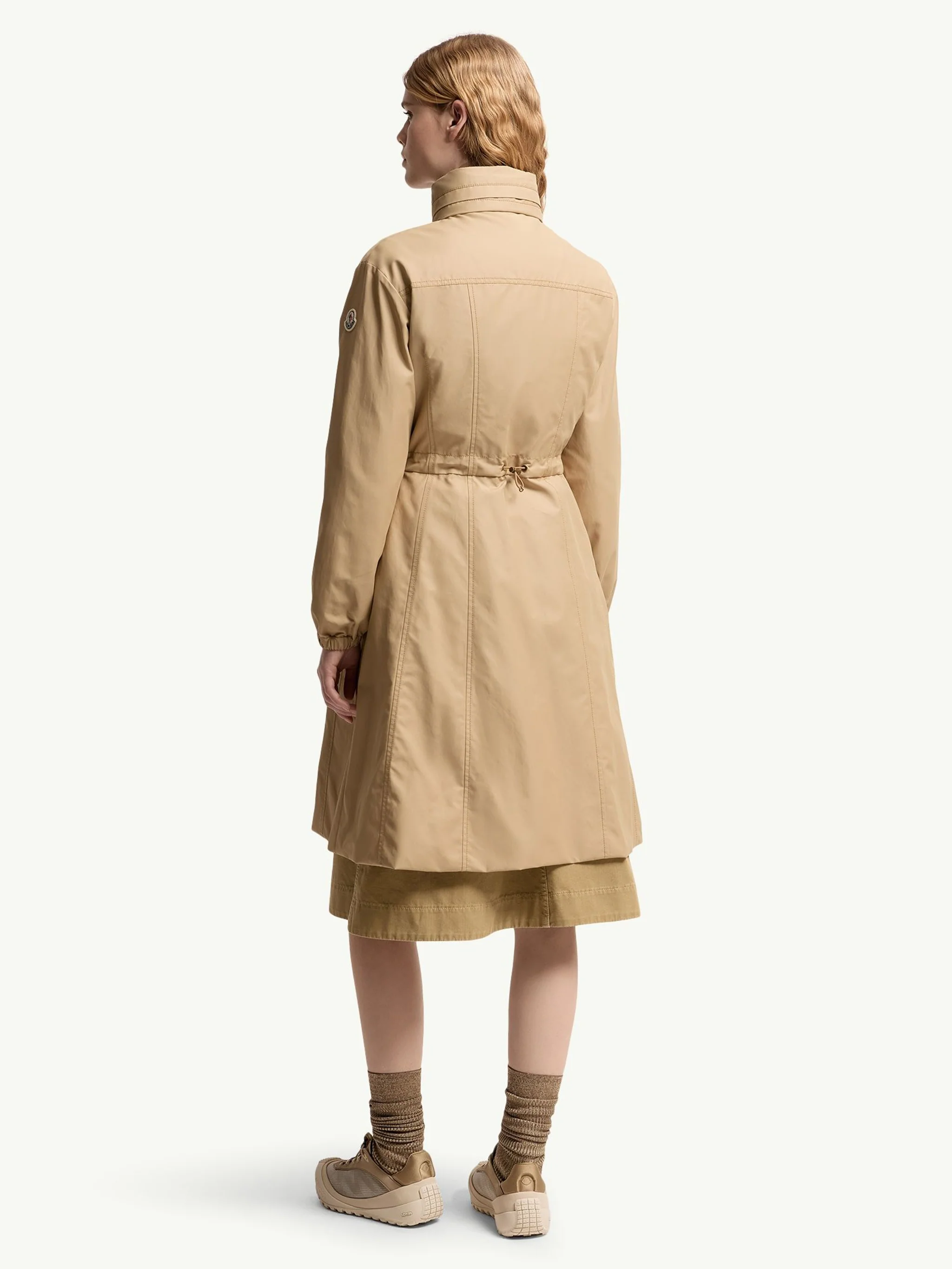 Moncler Women's Technical Twill Mini Jacket with Adjustable Waist - Size 0 - Image 4