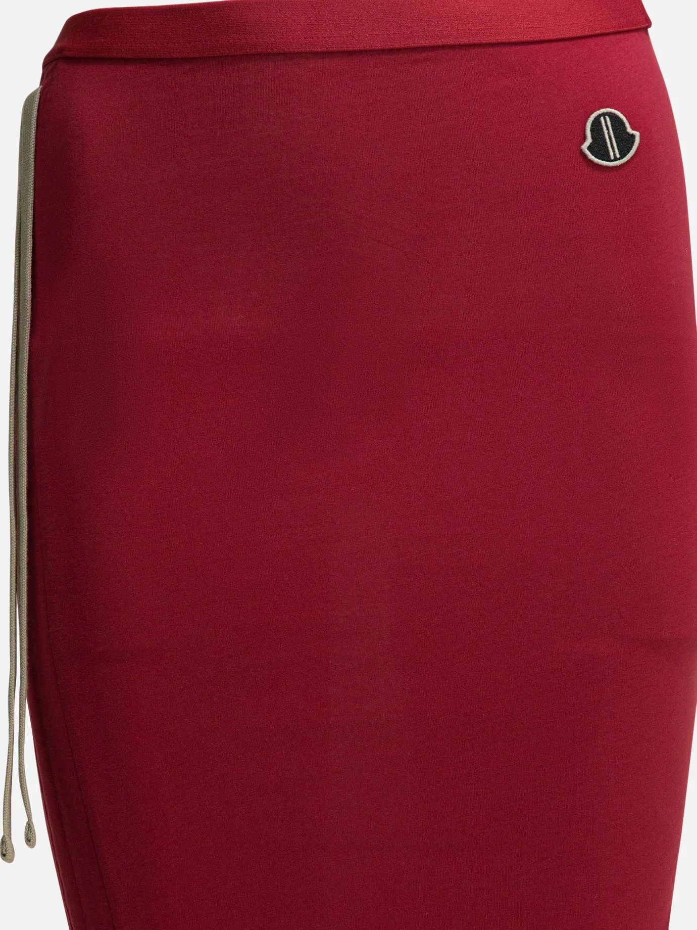Moncler X Rick Owens Drawstring Slim Fit Mini Skirt - Image 3