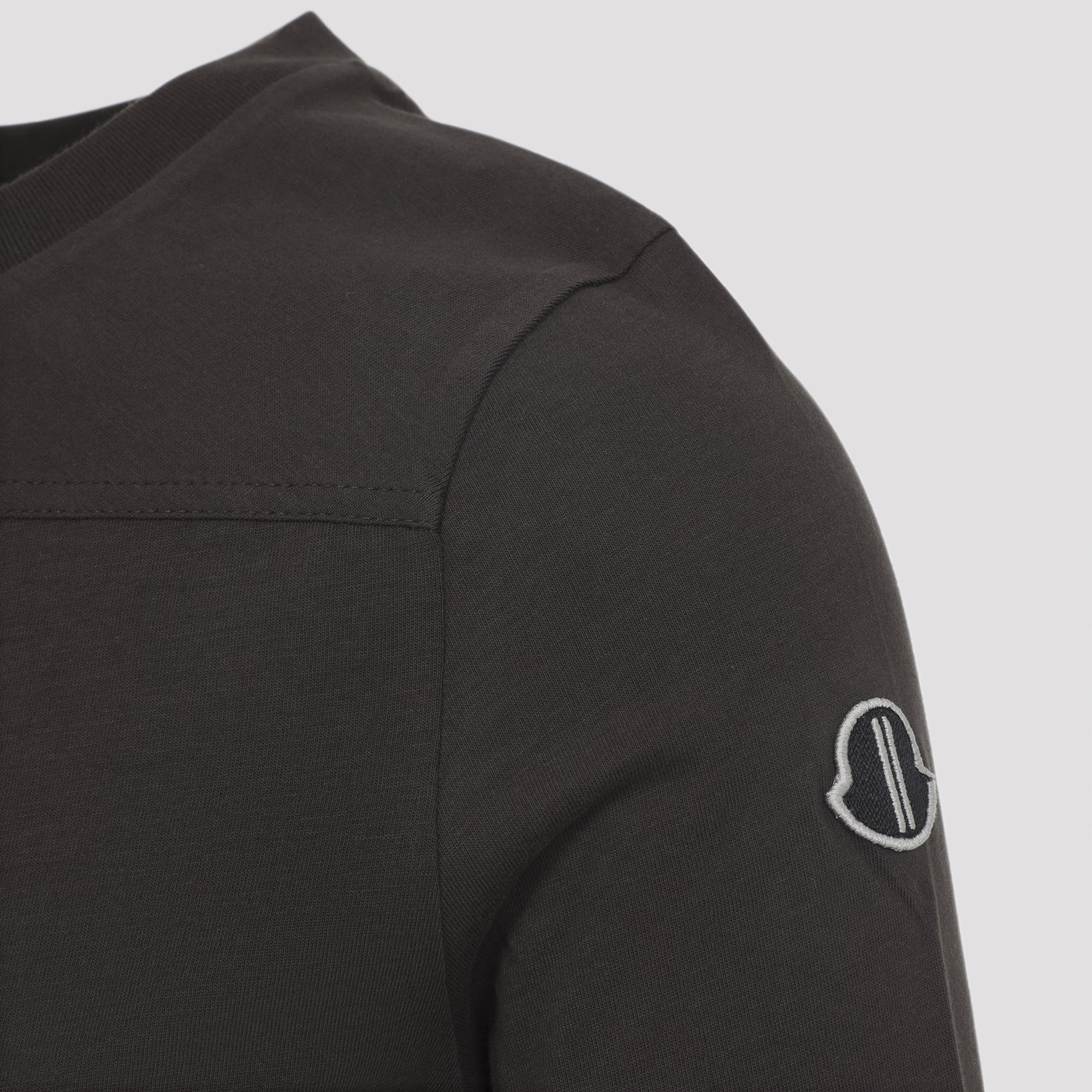 Moncler X Rick Owens Girder Long Sleeve Cotton T-Shirt - Image 5