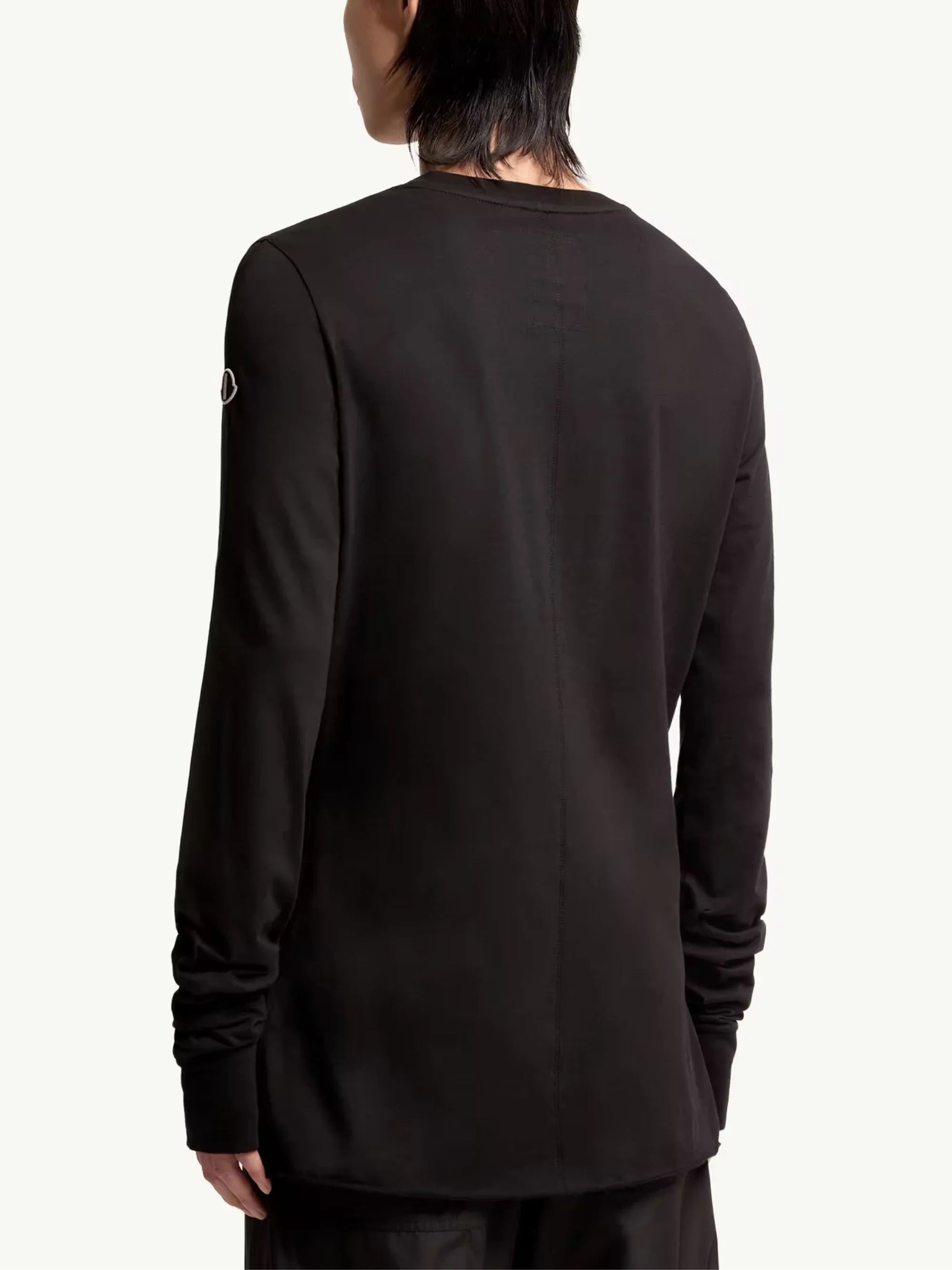 MONCLER X RICK OWENS Girder Long Sleeve Tee - Image 3