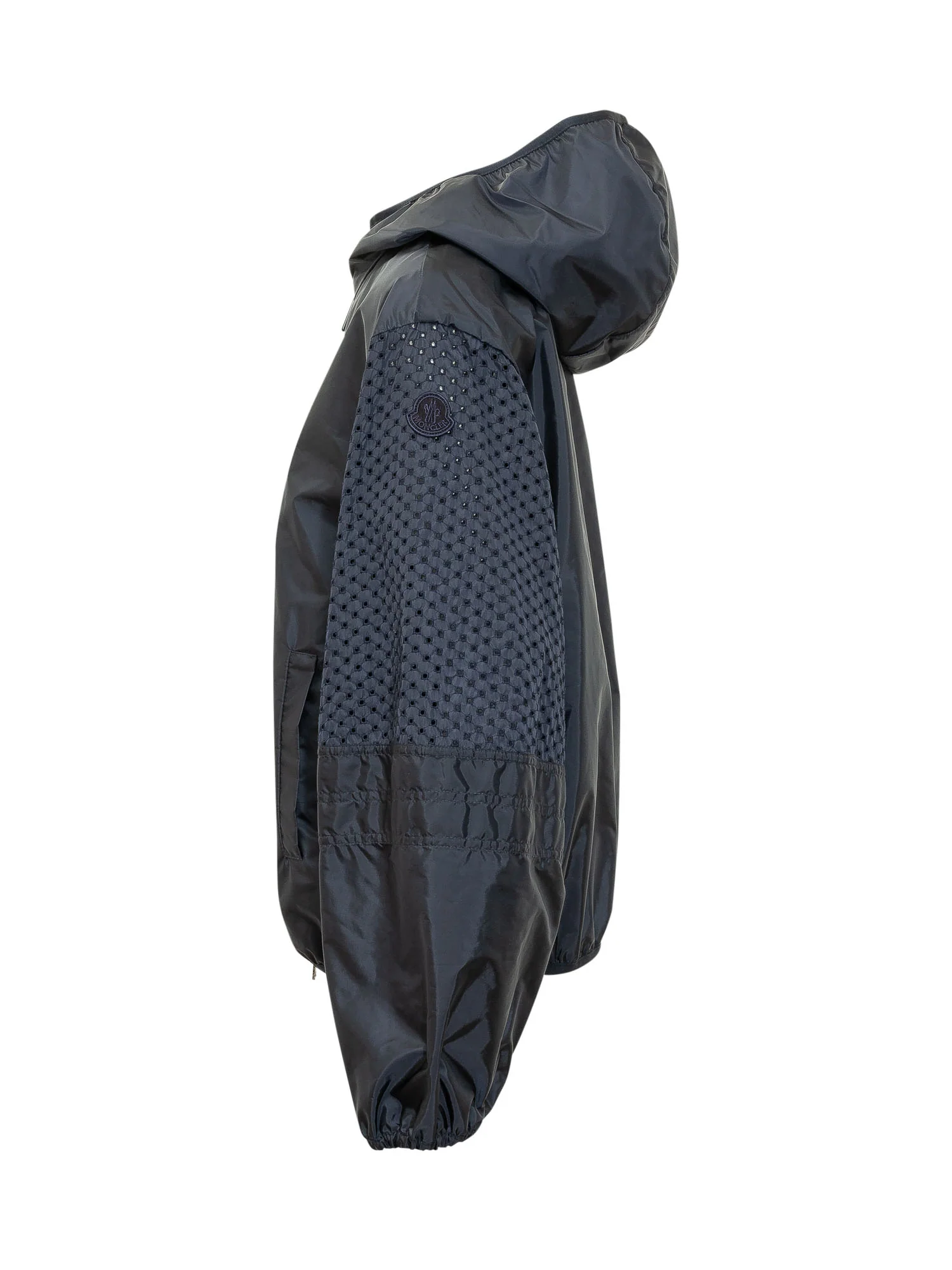 Moncler Zelkova Jacket with Hood and Zip - Image 3