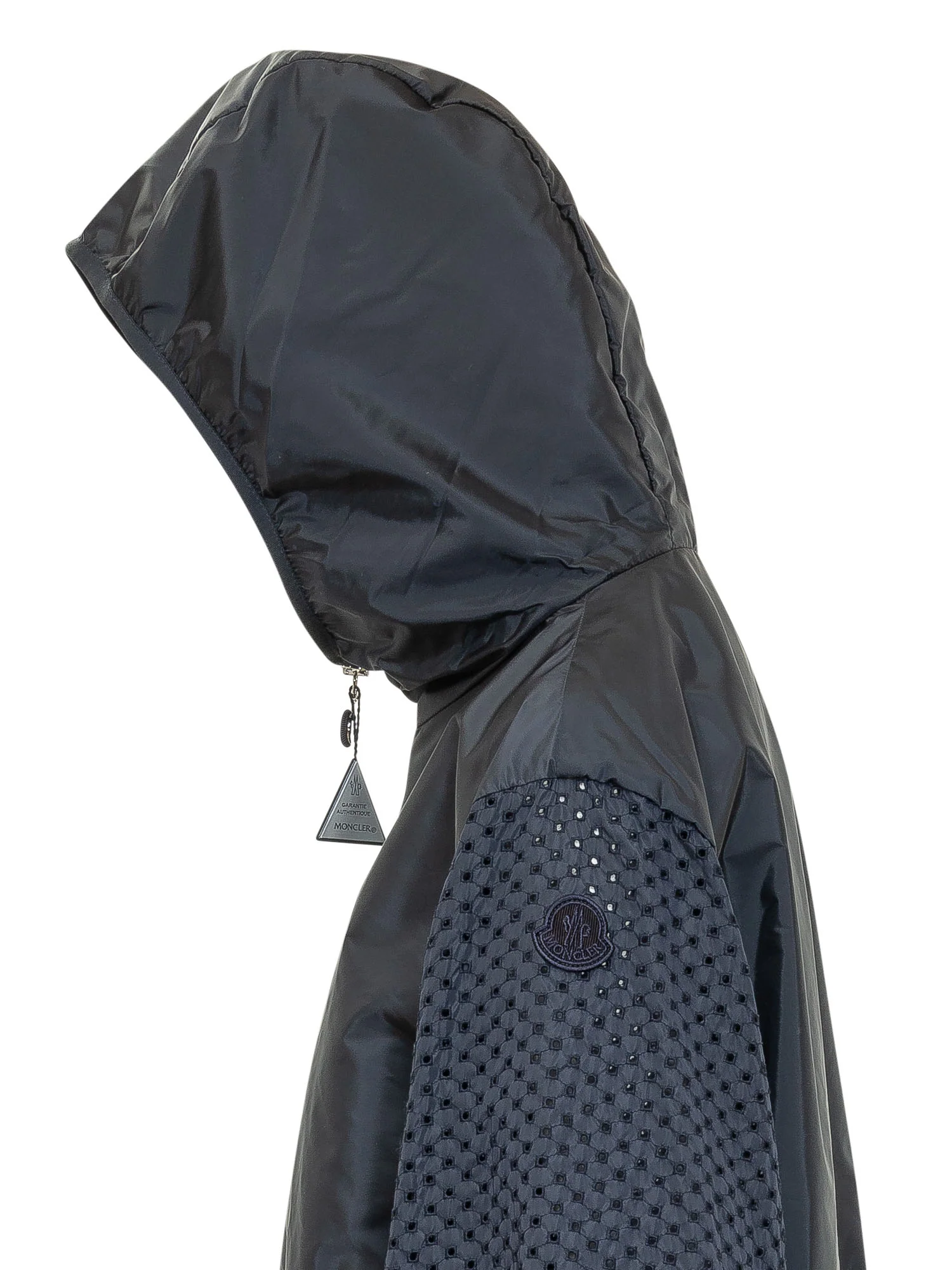 Moncler Zelkova Jacket with Hood and Zip - Image 4