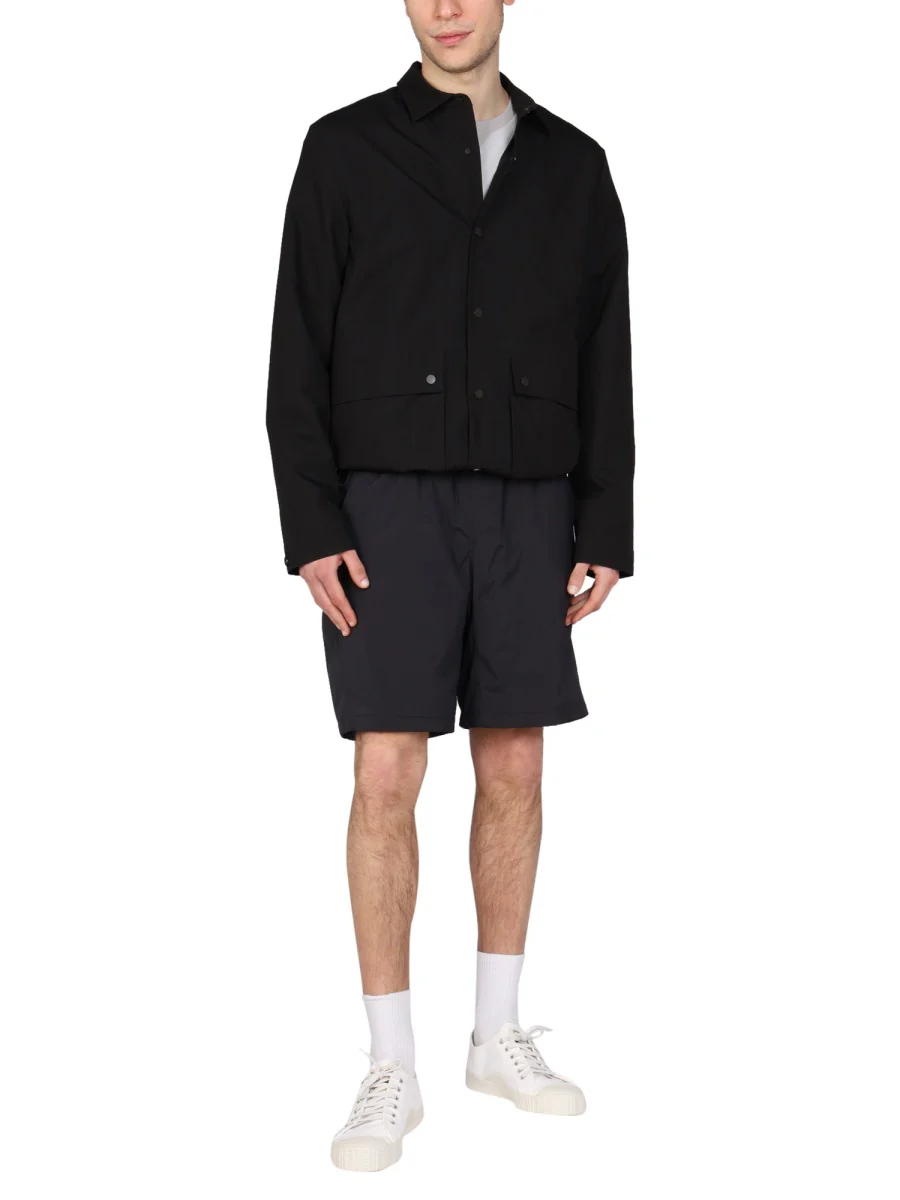 MONOBI Cotton and Nylon Jacket - Image 2