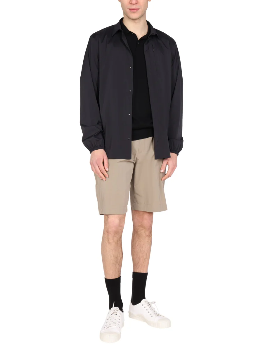 MONOBI Zip-pocket Shirt Jacket - Image 2