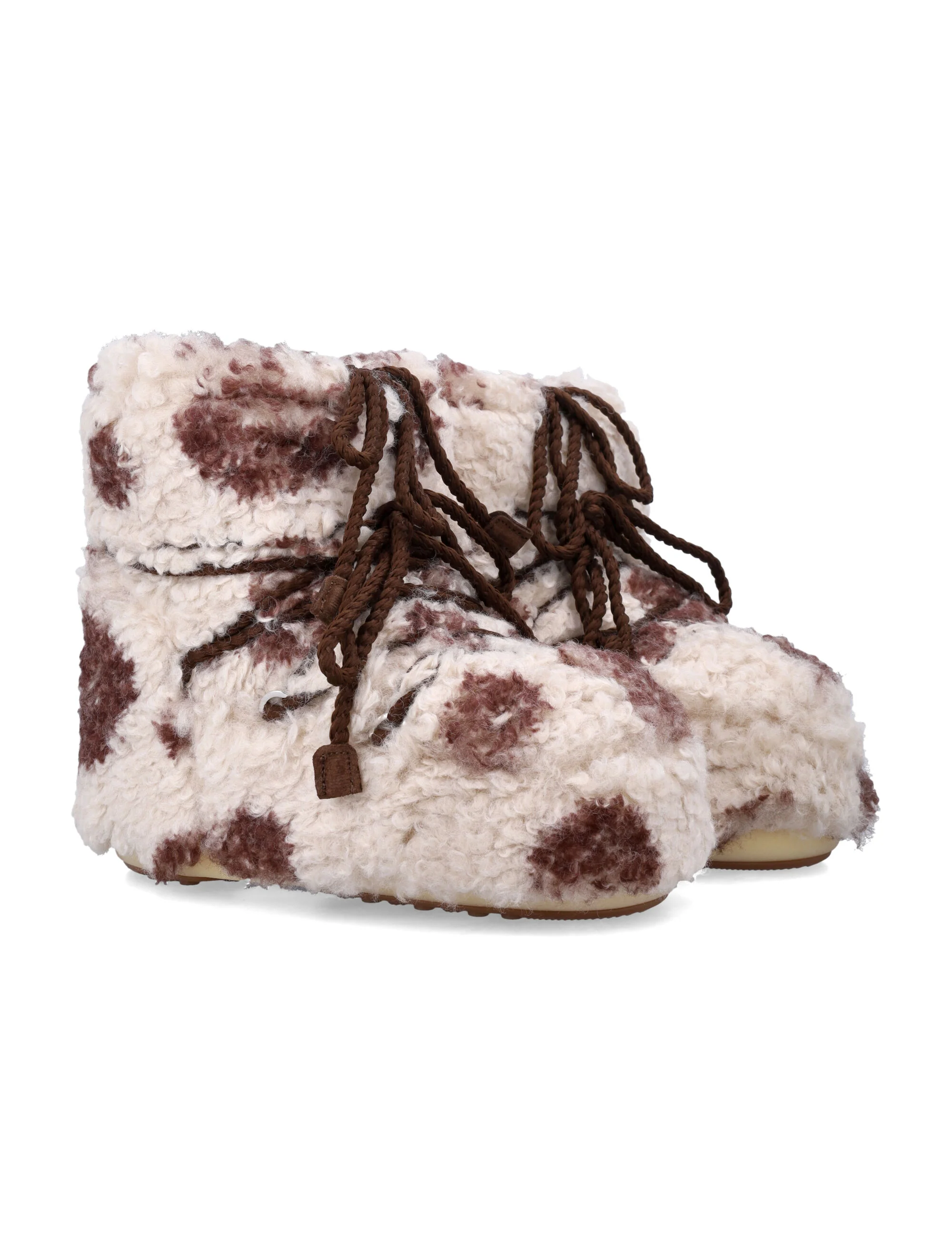 Moon Boot ICON LOW COW PRINT CURLY BOOTS - Image 2