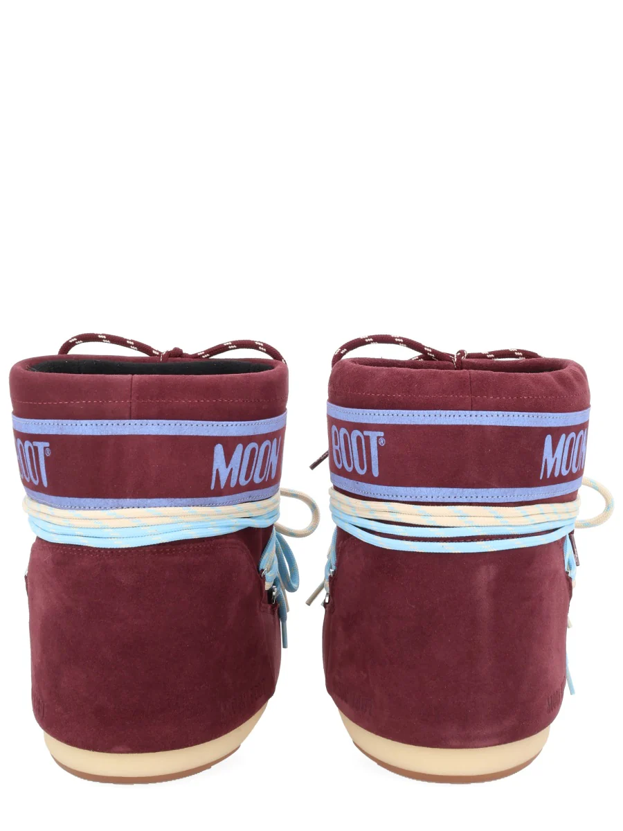 MOON BOOT Icon Suede Low Boot - Image 4