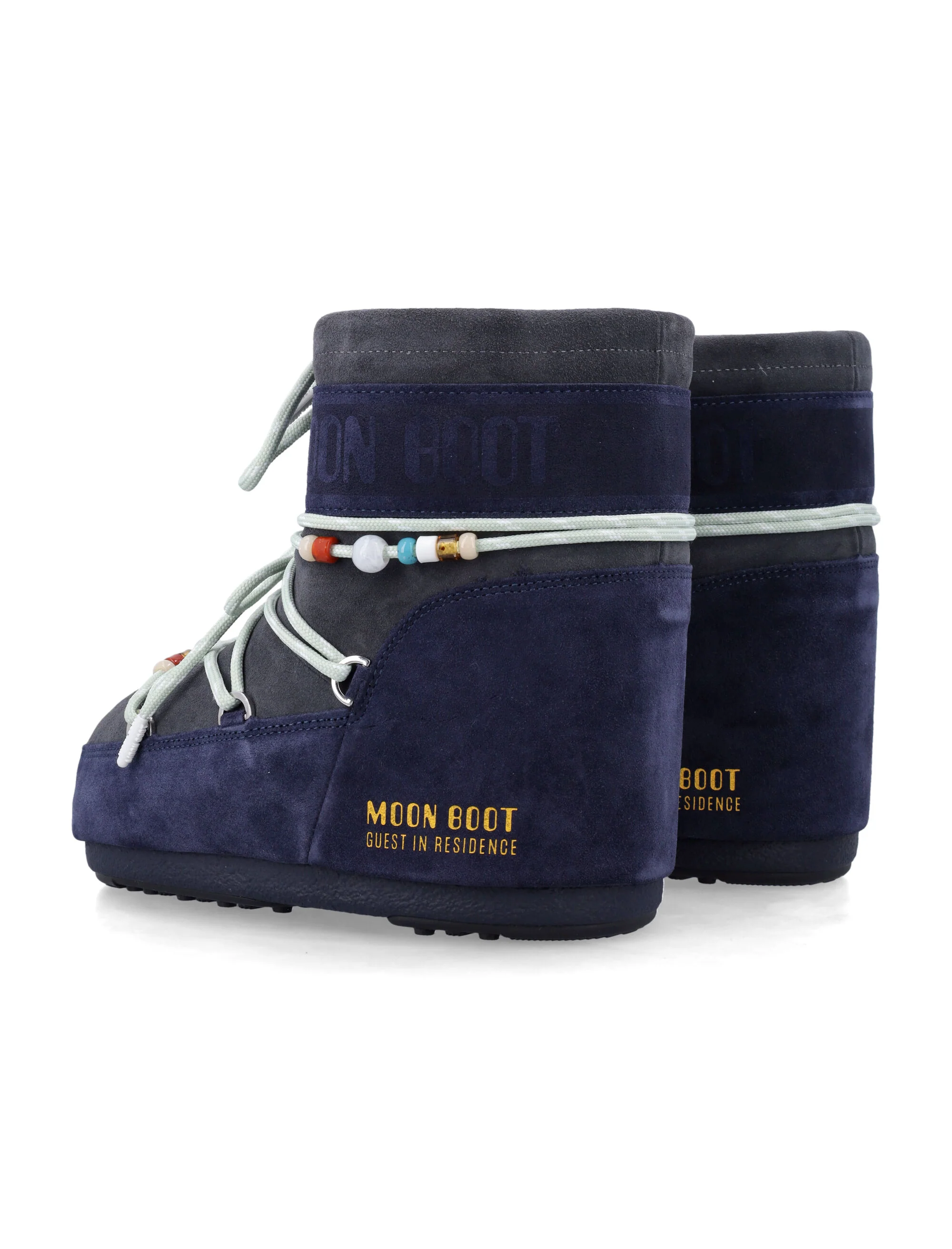 Moon Boot Low Suede Winter Boots with Artisanal Touch - Image 3