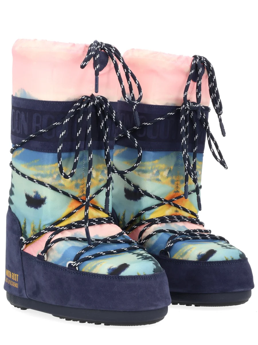 MOON BOOT PER GUEST IN RESIDENCE Icon Low Beaded Suede Boots - Image 2