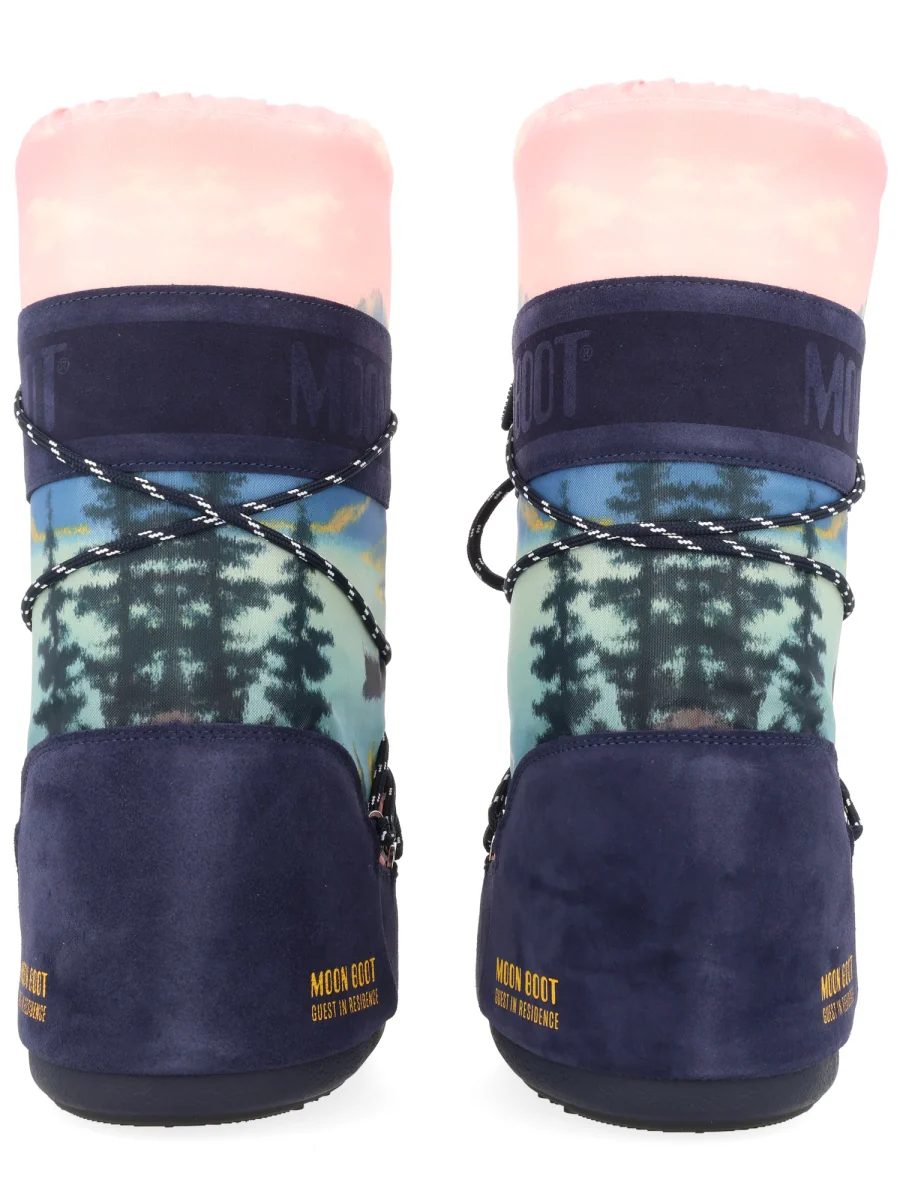 MOON BOOT PER GUEST IN RESIDENCE Icon Low Beaded Suede Boots - Image 4
