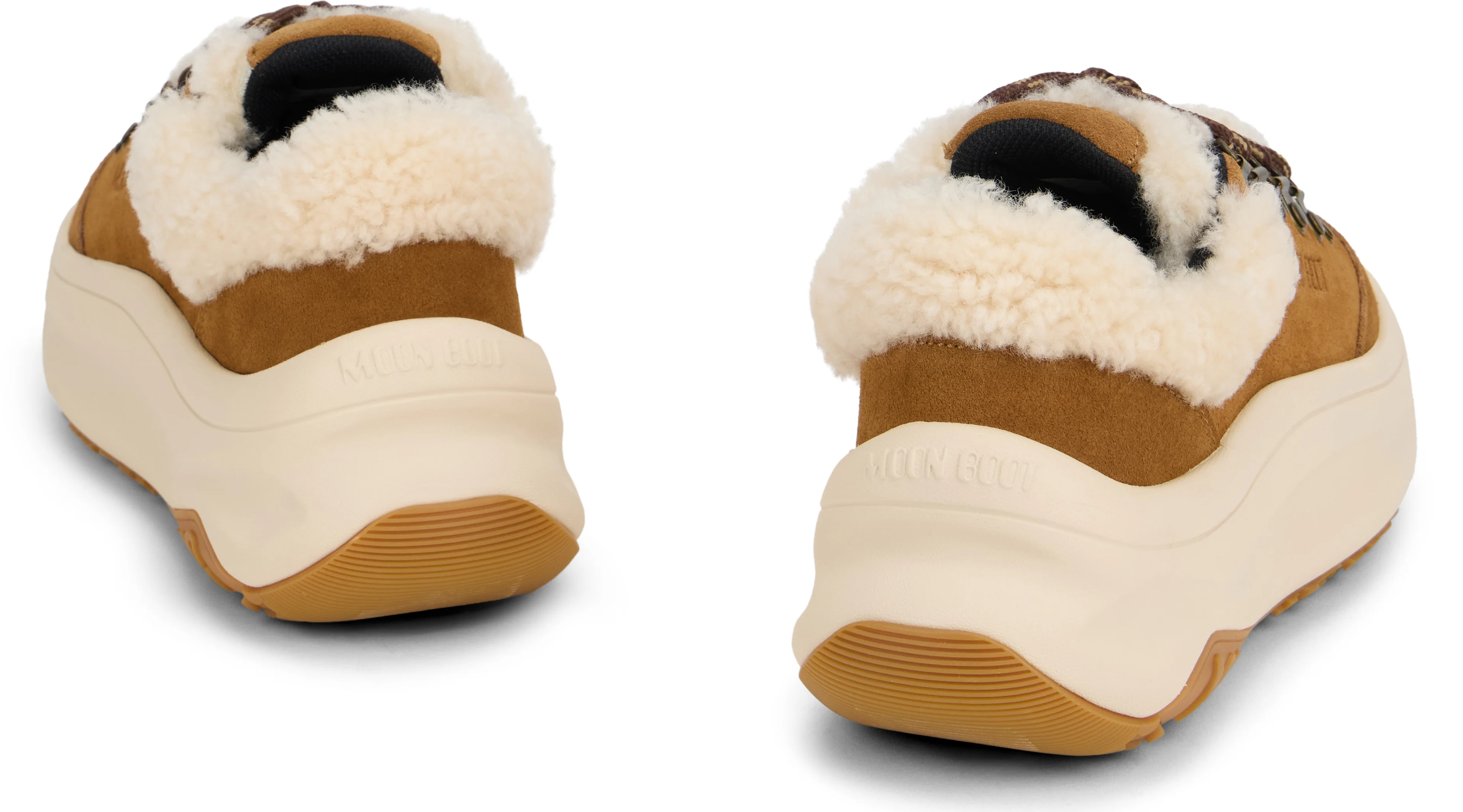 Moon Boot Shearling Ankle Contour Sneakers - Image 2