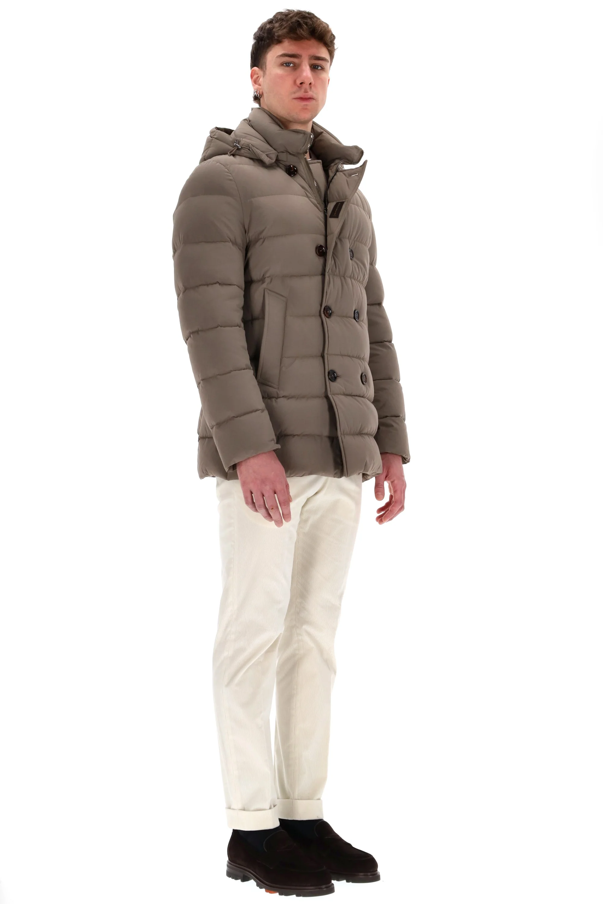 Moorer Elegant Man's Coat for FW24 Season - Image 2